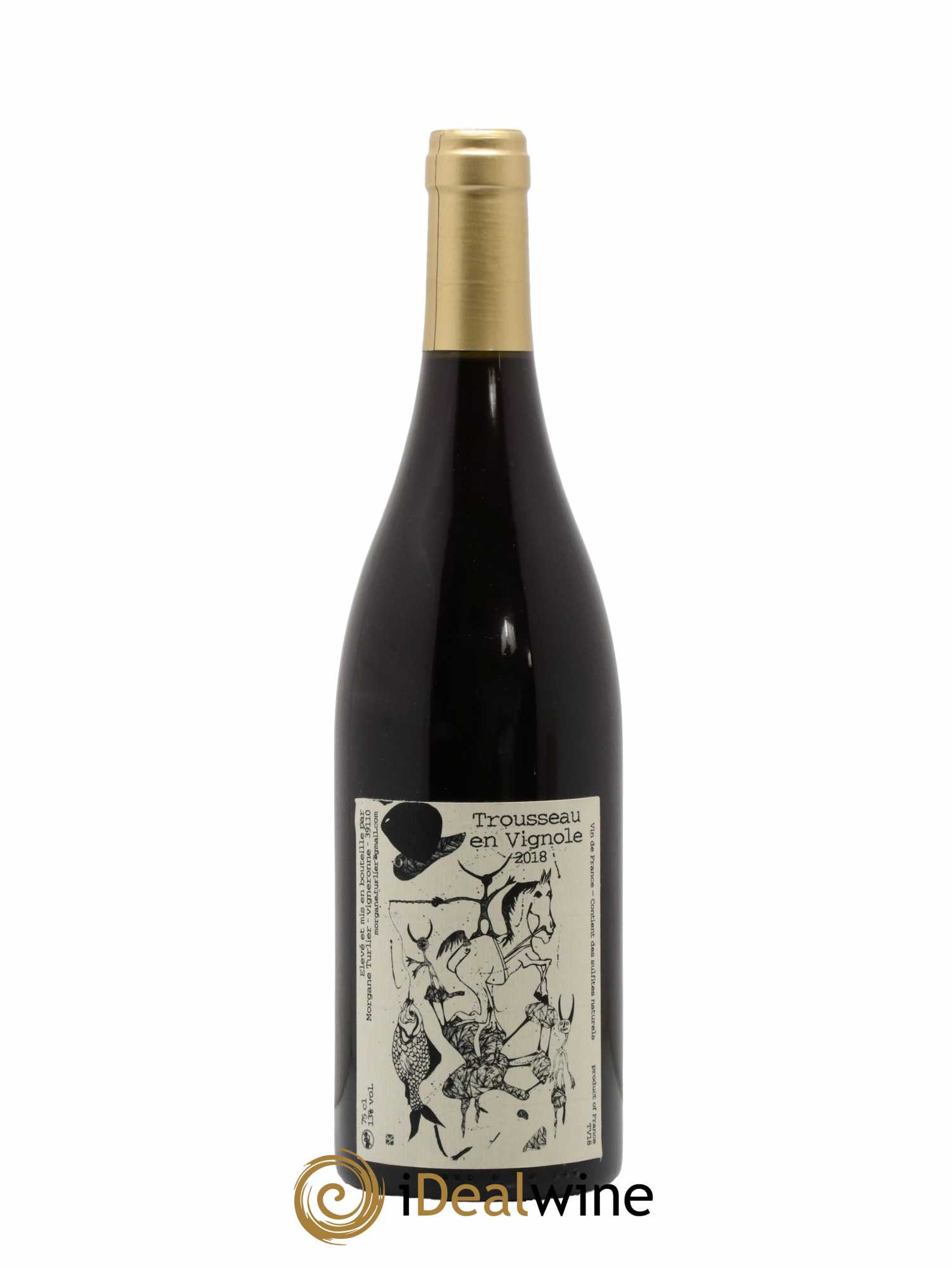 Vin de France Trousseau en Vignole Morgane Turlier 2018 - Lot de 1 bouteille - 0