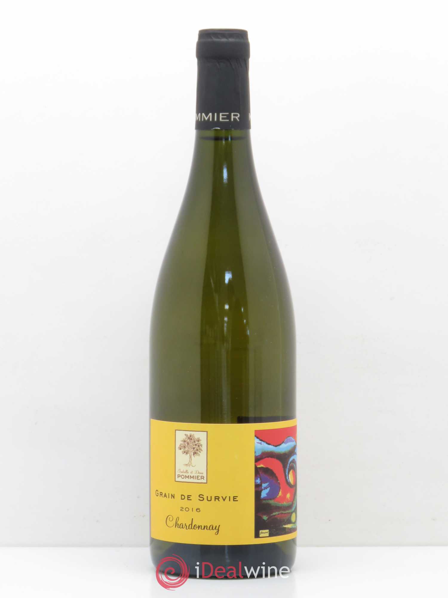 Vin de France Chardonnay Grain de Survie Pommier 2016 - Posten von 1 Flasche - 0