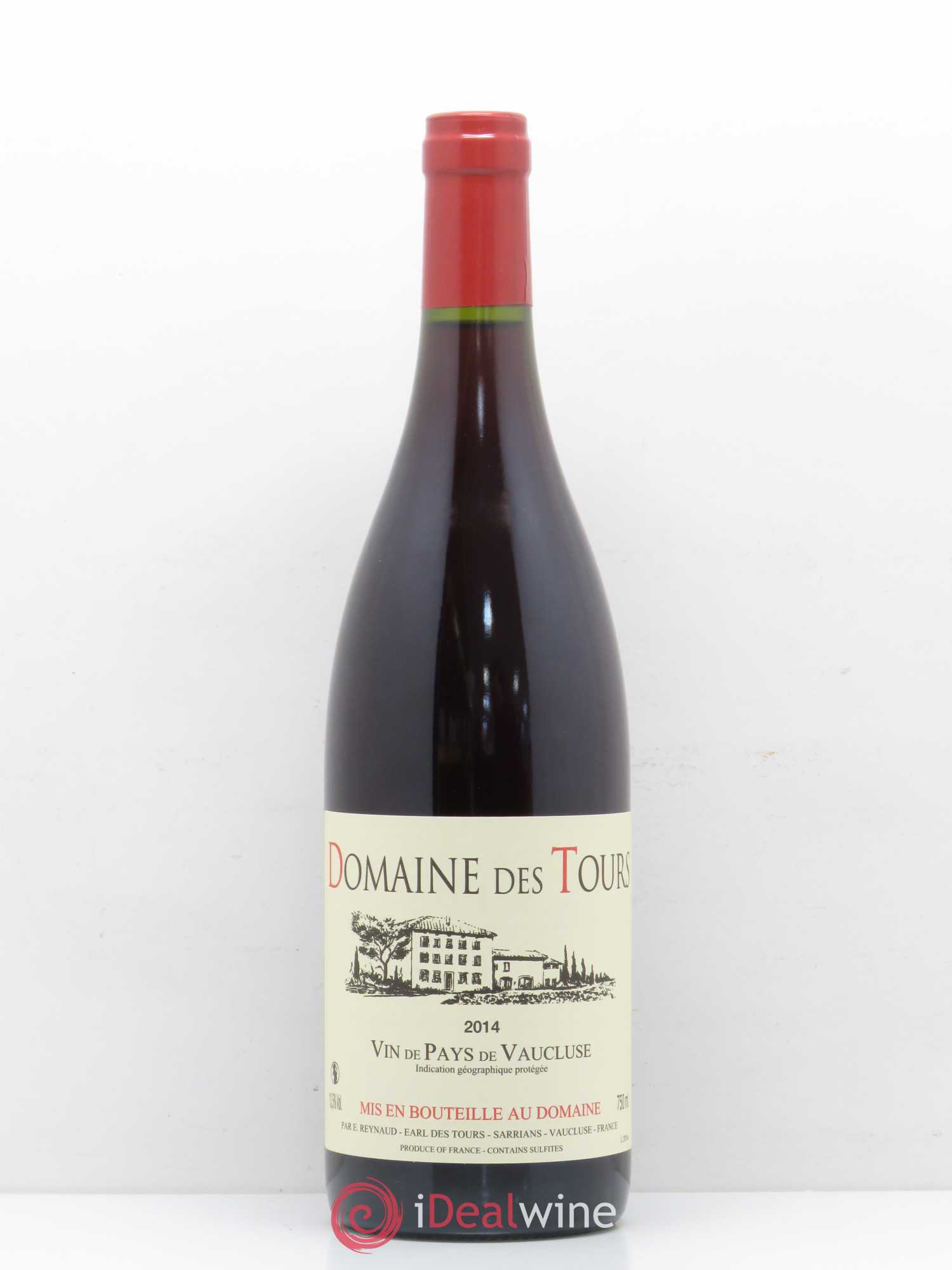 Vaucluse (Vin de Pays de Vaucluse) Domaine des Tours Emmanuel Reynaud 2014 - Posten von 1 Flasche - 0