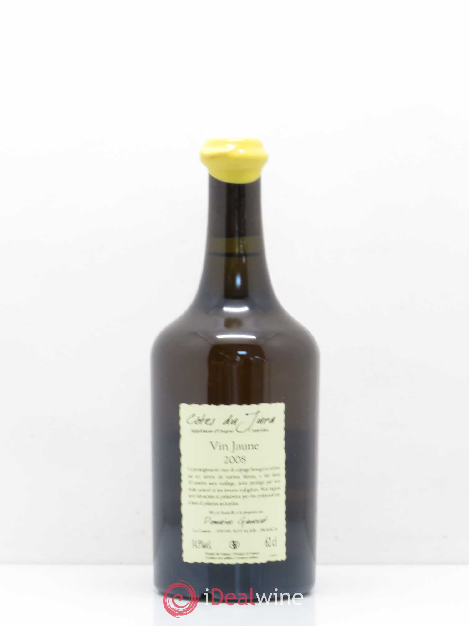 Côtes du Jura Vin Jaune Jean-François Ganevat (Domaine) 2008 - Lot de 1 bouteille - 1