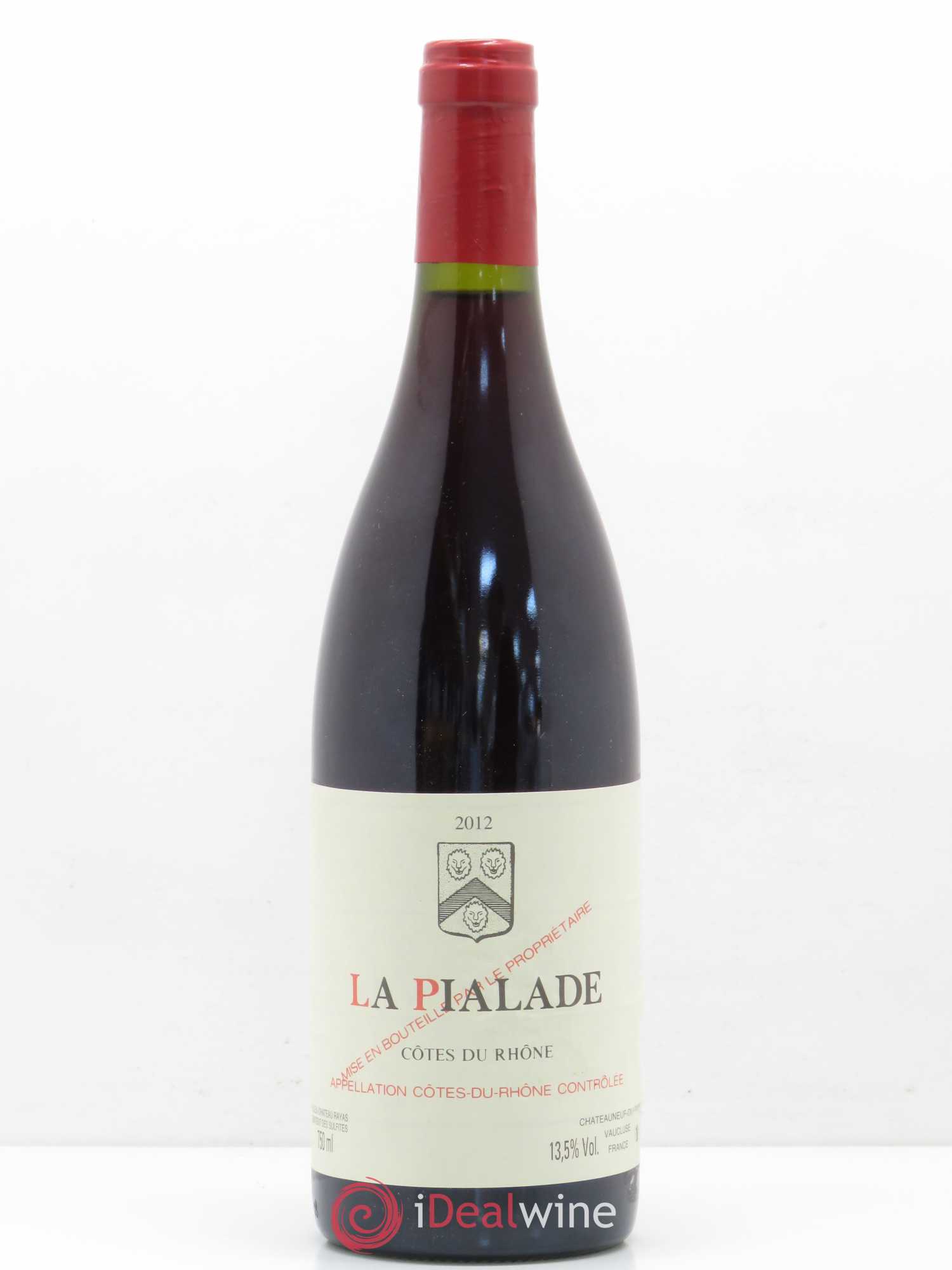 Côtes-du-Rhône La Pialade Emmanuel Reynaud 2012 - Lot de 1 bouteille - 0