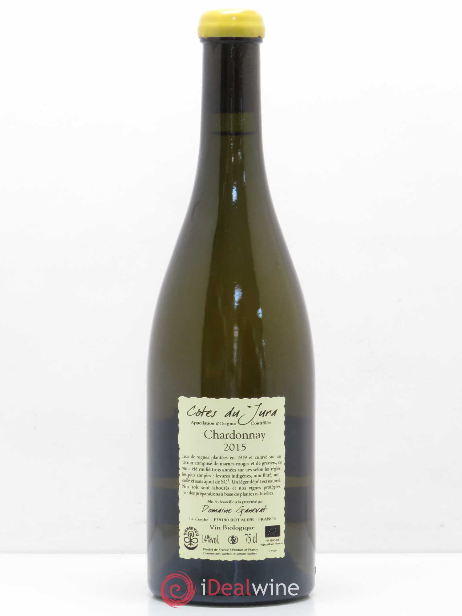 Côtes du Jura Les Grands Teppes Vieilles Vignes Jean-François Ganevat (Domaine) 2015 - Lot de 1 bouteille - 1