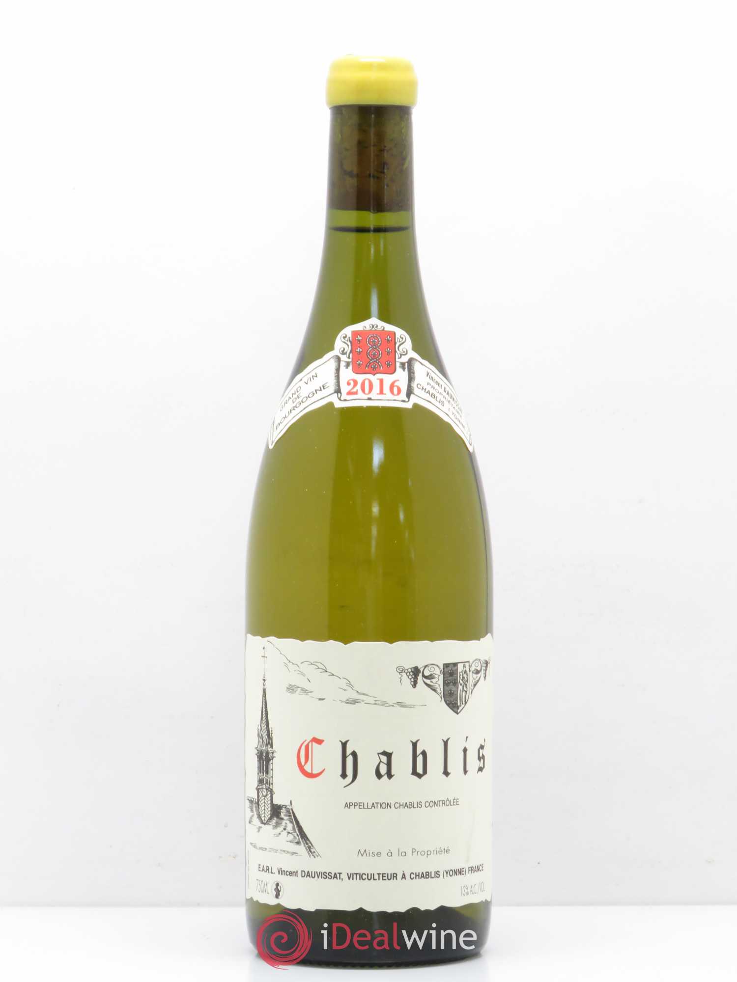 Chablis Vincent Dauvissat (Domaine) 2016 - Posten von 1 Flasche - 0
