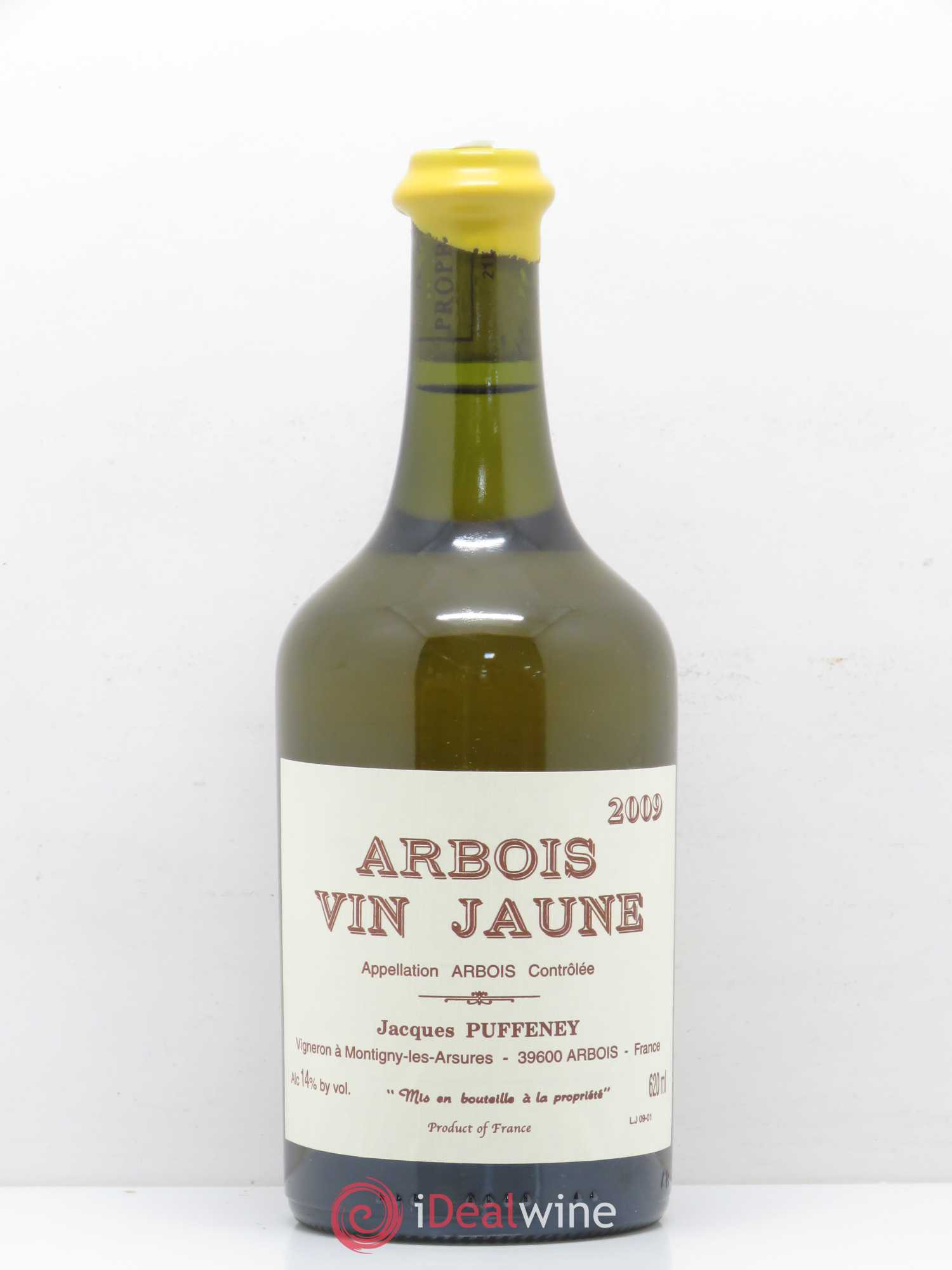 Arbois Vin Jaune Jacques Puffeney 2009 - Lot de 1 bouteille - 0