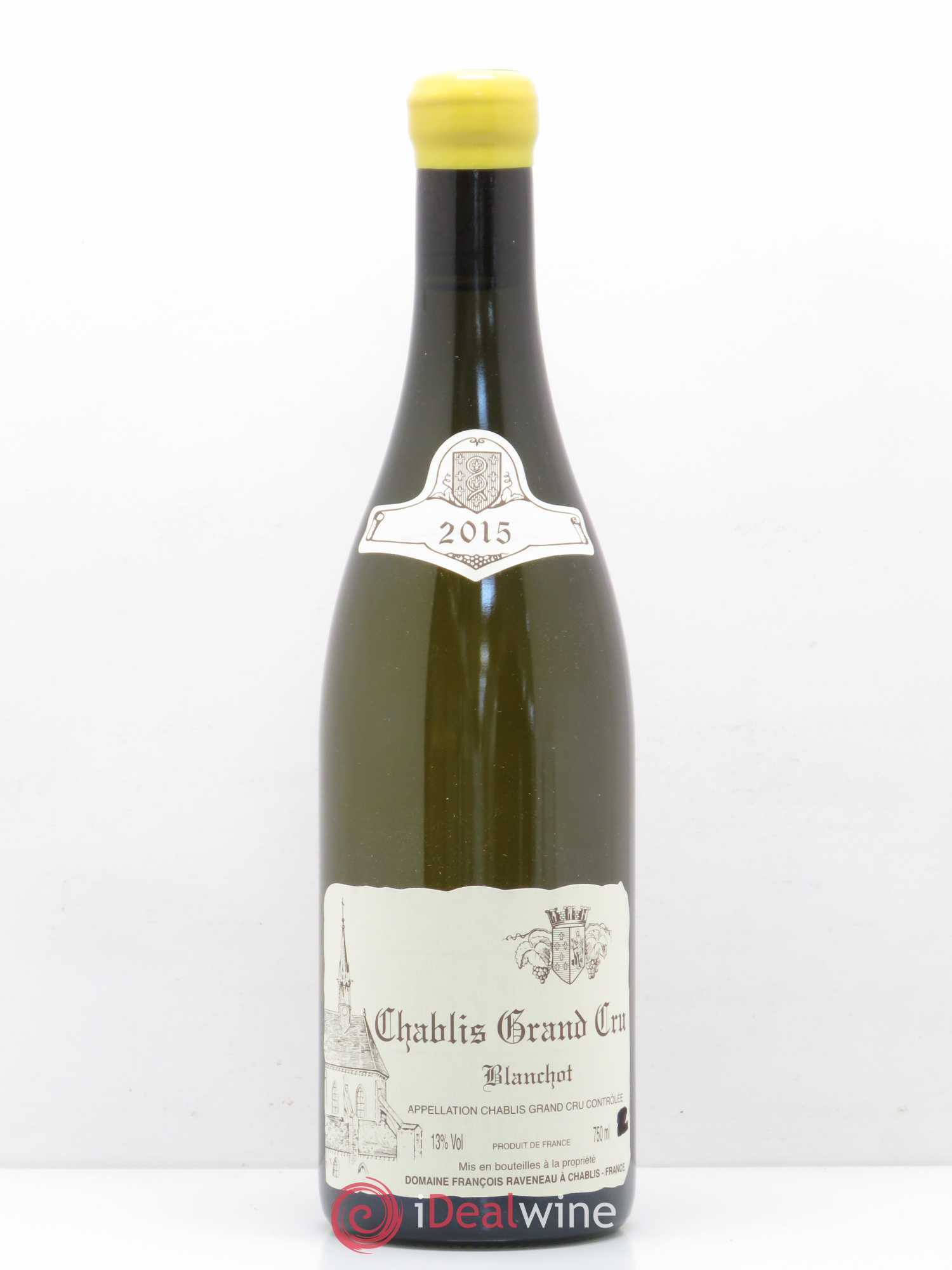 Chablis Grand Cru Blanchot Raveneau (Domaine) 2015 - Lot de 1 bouteille - 0