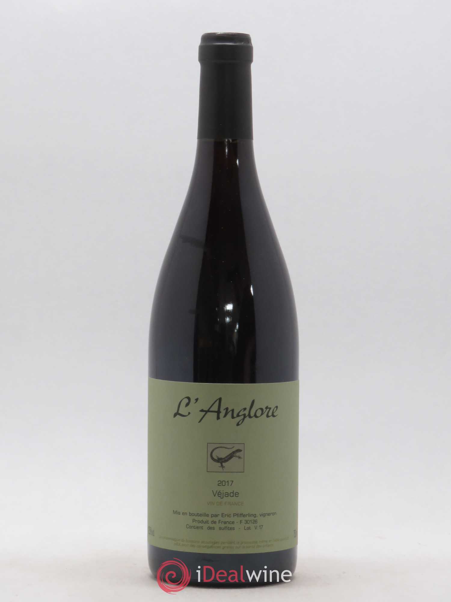 Vin de France Véjade L'Anglore 2017 - Lot de 1 bouteille - 0