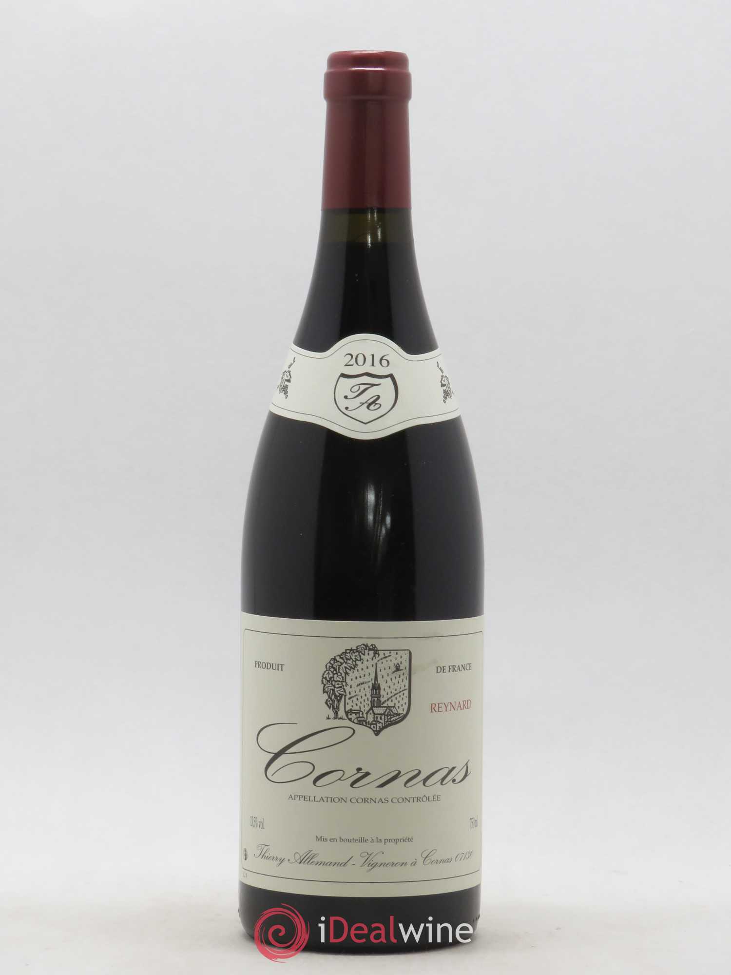 Cornas Reynard Thierry Allemand 2016 - Lot de 1 bouteille - 0