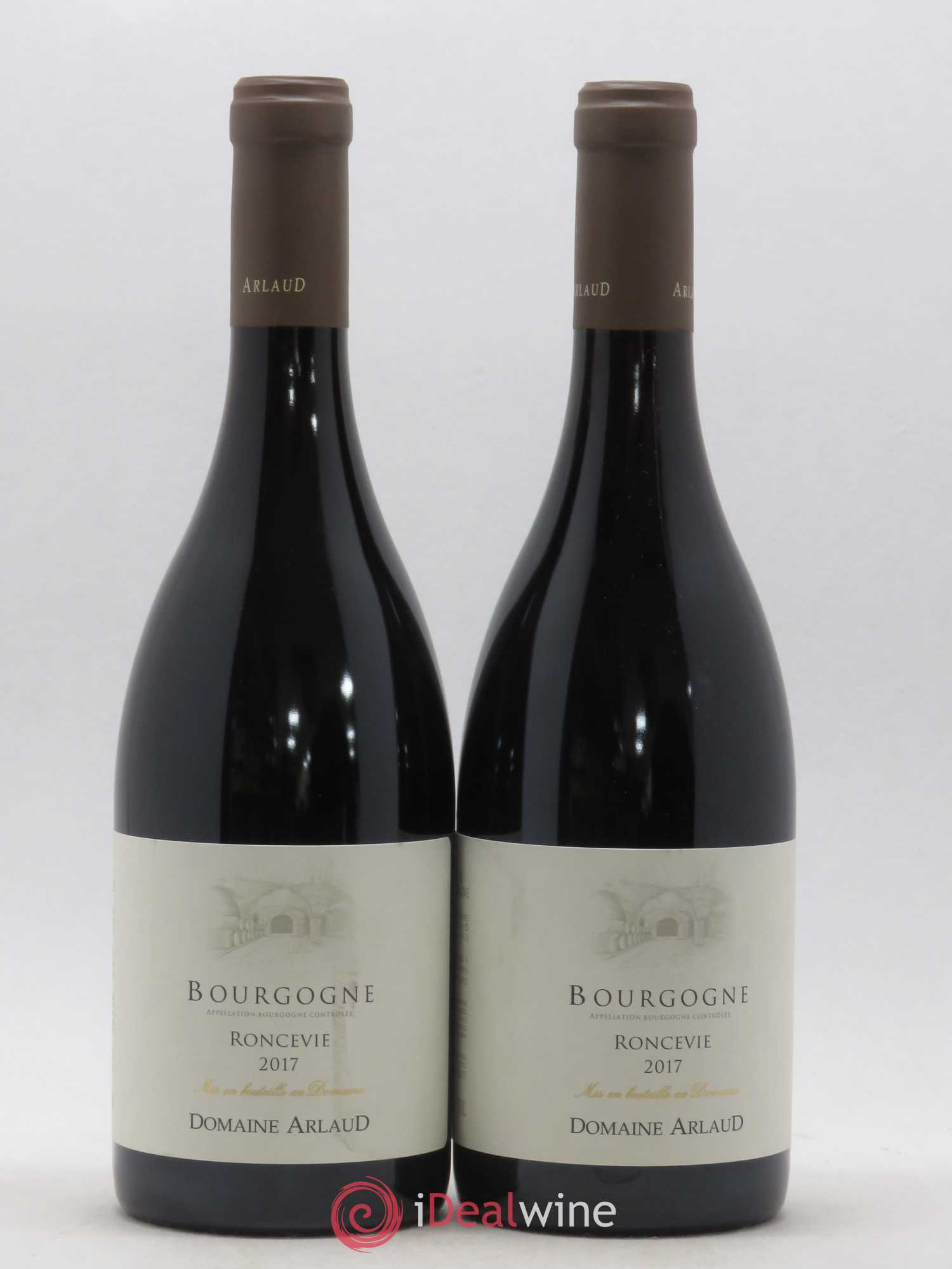 Bourgogne Roncevie Arlaud 2017 - Lot de 2 bouteilles - 0