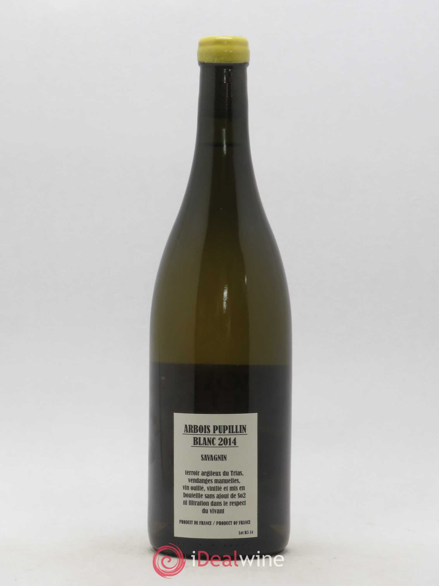 Arbois-Pupillin Savagnin Adeline Houillon & Renaud Bruyère 2014 - Lot de 1 bouteille - 1