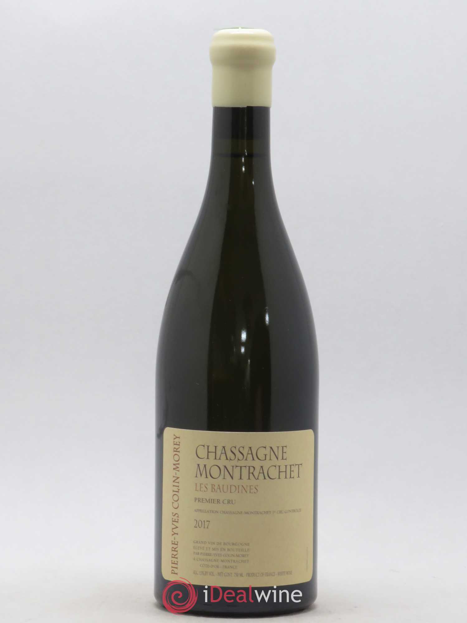 Chassagne-Montrachet 1er Cru Les Baudines Pierre-Yves Colin Morey 2017 - Lot de 1 bouteille - 0