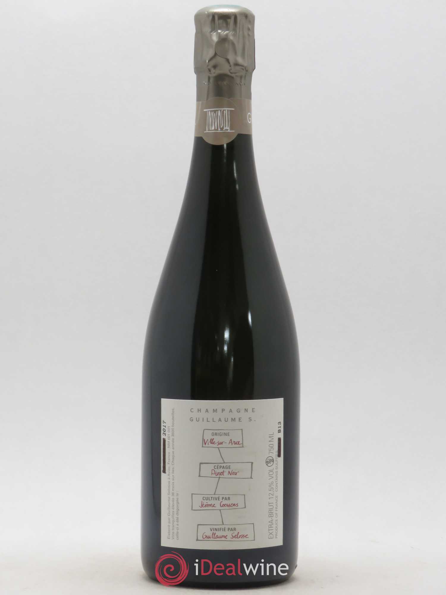 Champagne Extra Brut Largillier Guillaume Selosse - Posten von 1 Flasche - 1