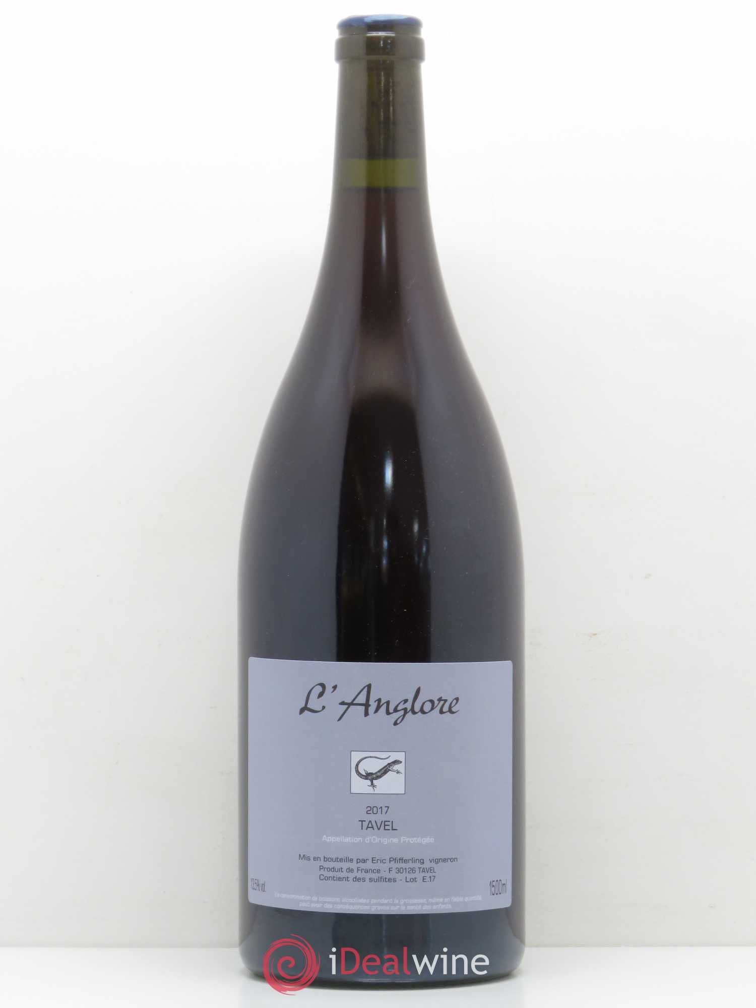 Tavel L'Anglore 2017 - Posten von 1 Magnum - 0