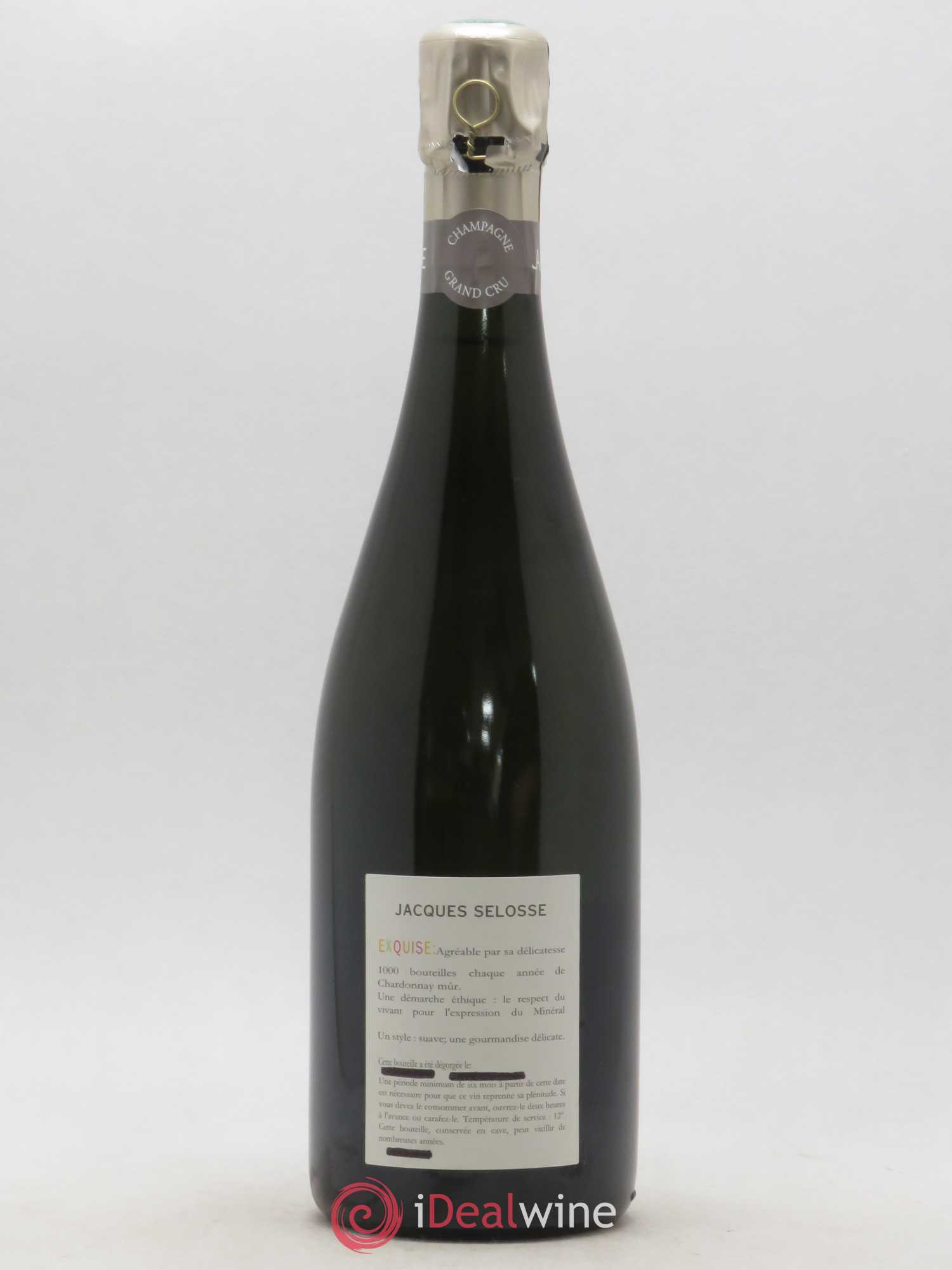 Exquise NV Jacques Selosse - Lot de 1 bouteille - 1