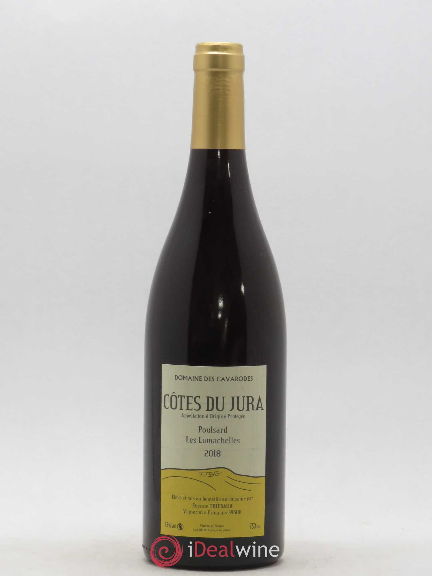 Côtes du Jura Les Lumachelles Domaine des Cavarodes 2018 - Posten von 1 Flasche - 0