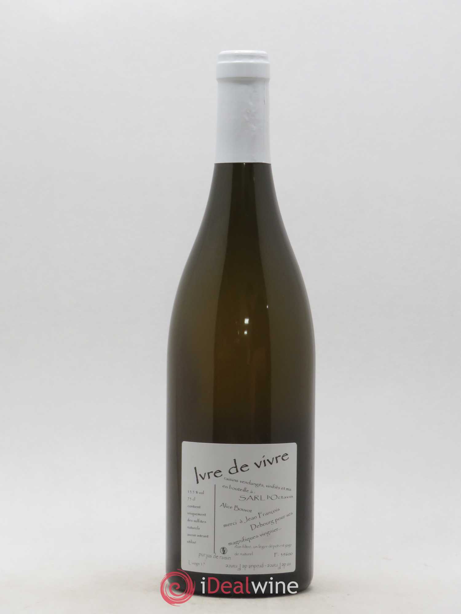Vin de France Viognier Ivre de Vivre Domaine de l'Octavin 2017 - Posten von 1 Flasche - 1