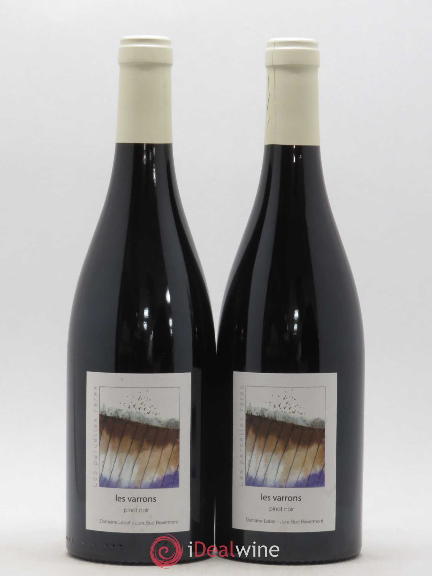 Côtes du Jura Pinot Noir Les Varrons Sélection Massale Romain - Julien - Charline Labet 2015 - Lot de 2 bouteilles - 0