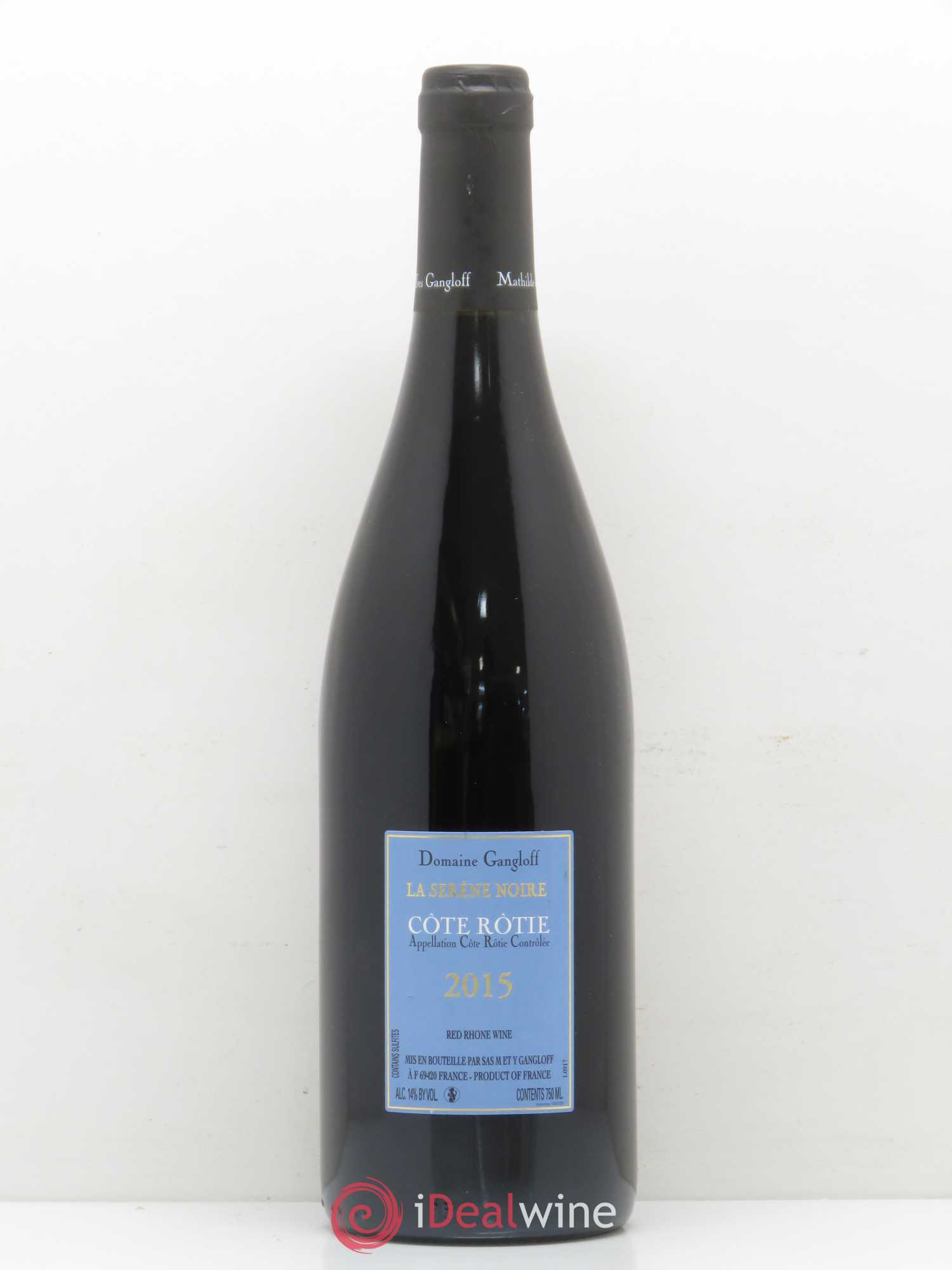 Côte-Rôtie La Sereine Noire Gangloff (Domaine) 2015 - Posten von 1 Flasche - 1