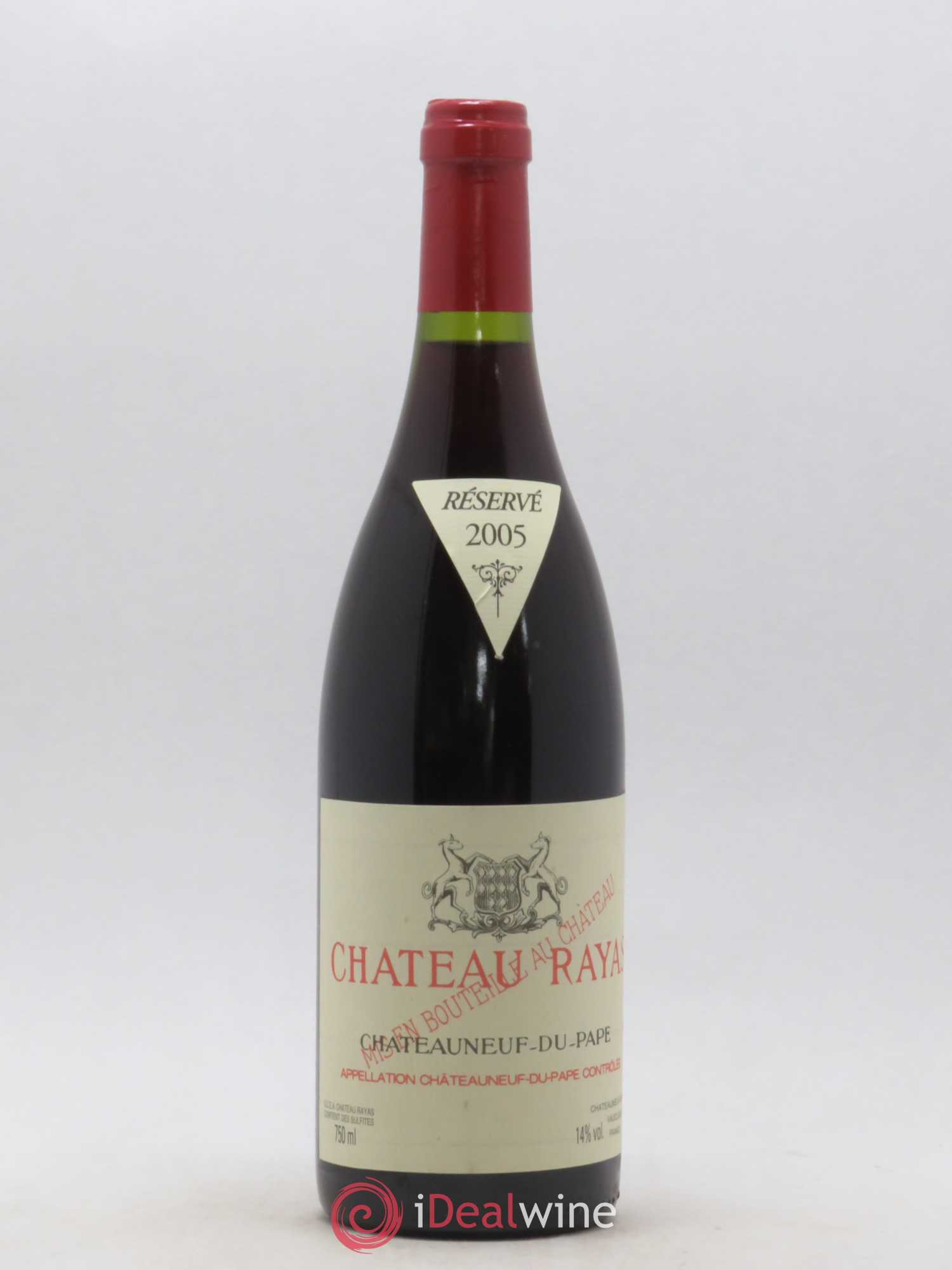 Châteauneuf-du-Pape Château Rayas Emmanuel Reynaud 2005 - Lot de 1 bouteille - 0