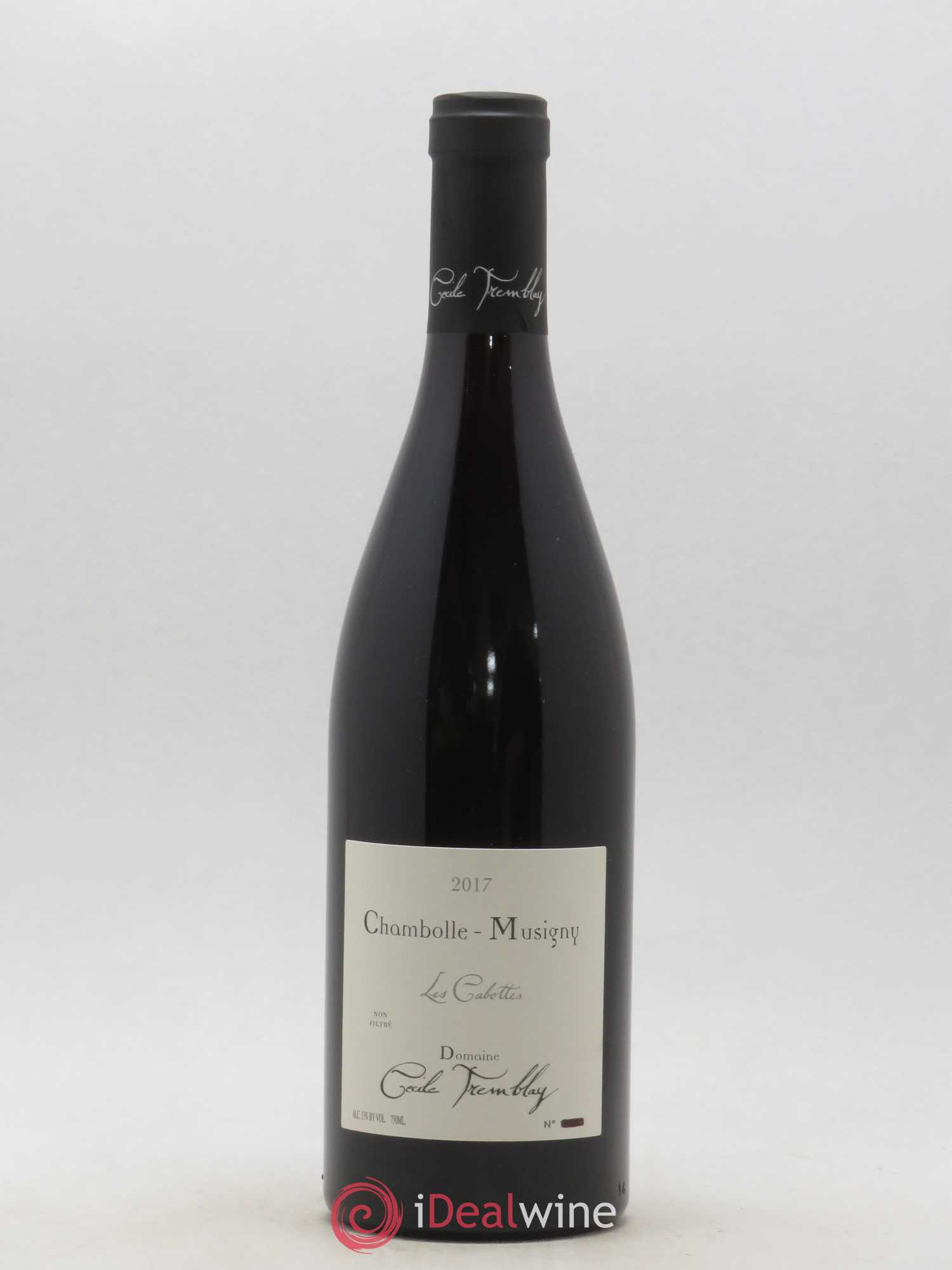 Chambolle-Musigny Les Cabottes Cécile Tremblay 2017 - Lot de 1 bouteille - 0