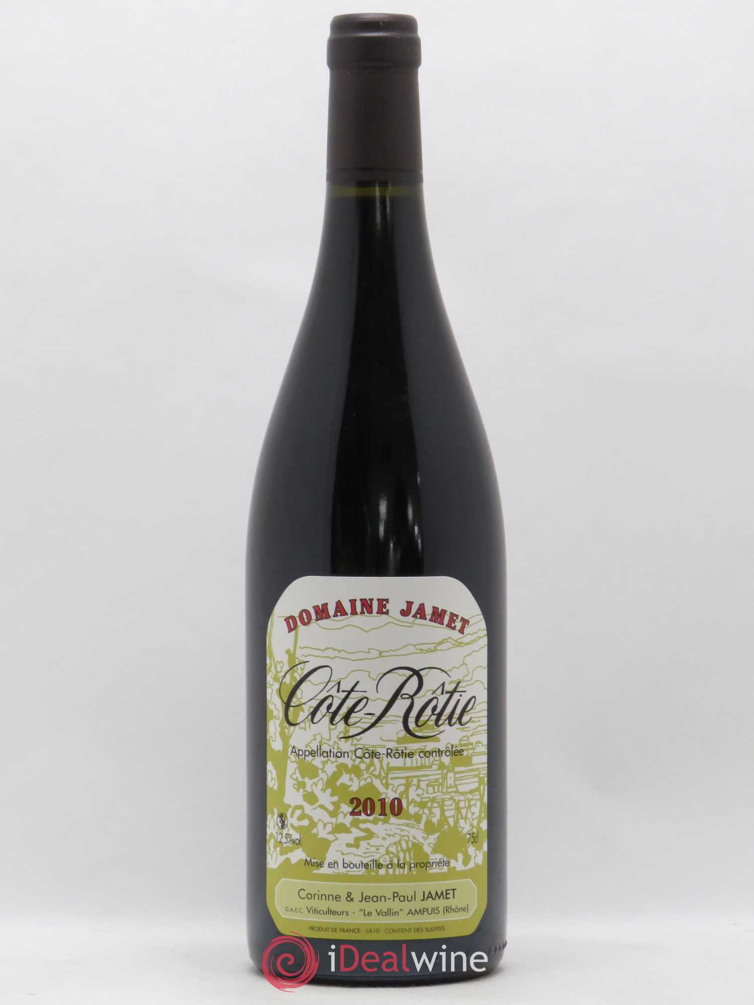 Côte-Rôtie Jamet (Domaine) 2010 - Lot de 1 bouteille - 0