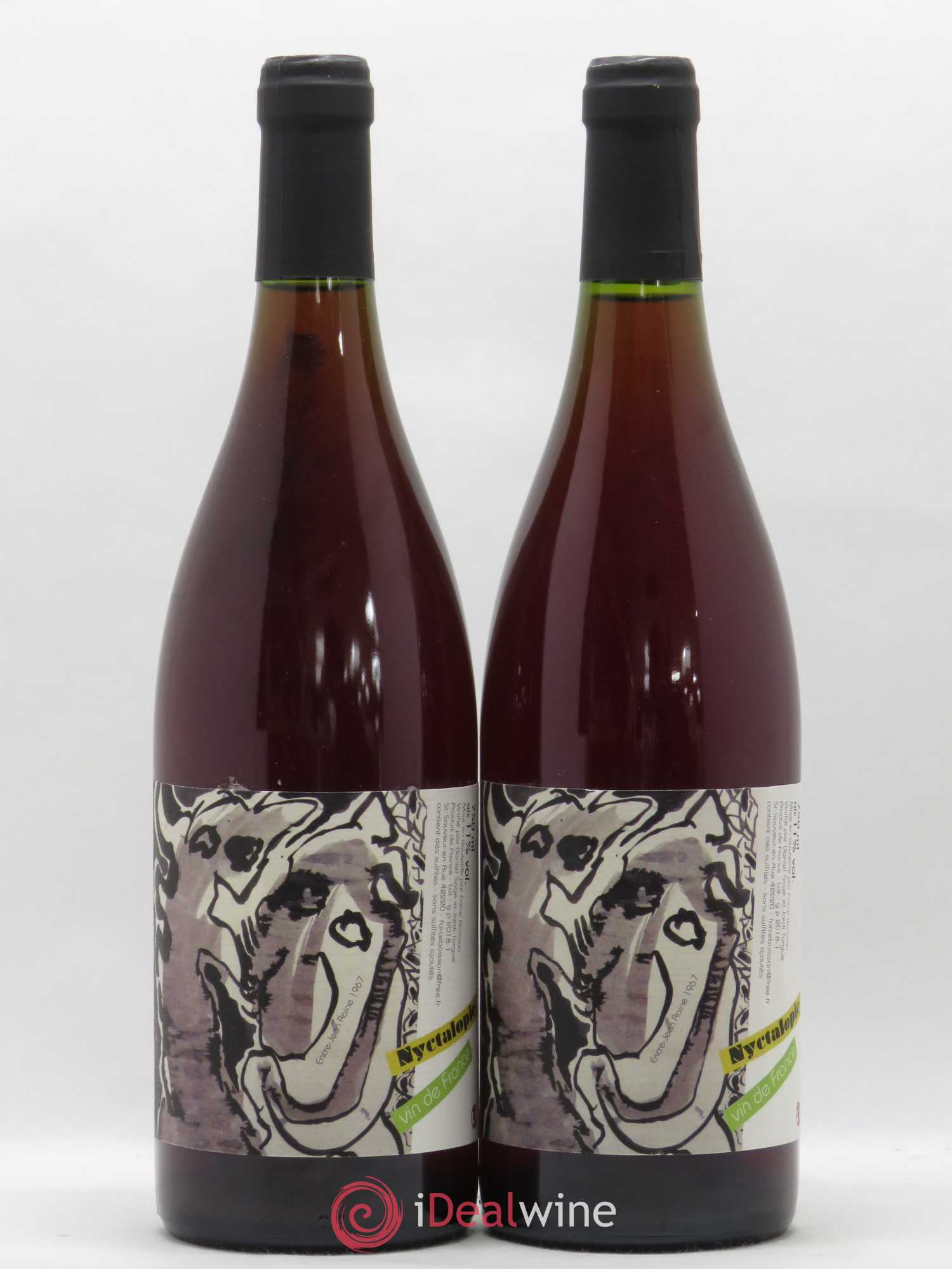 Vin de France Nyctalopie Daniel Sage 2017 - Lot de 2 bouteilles - 0