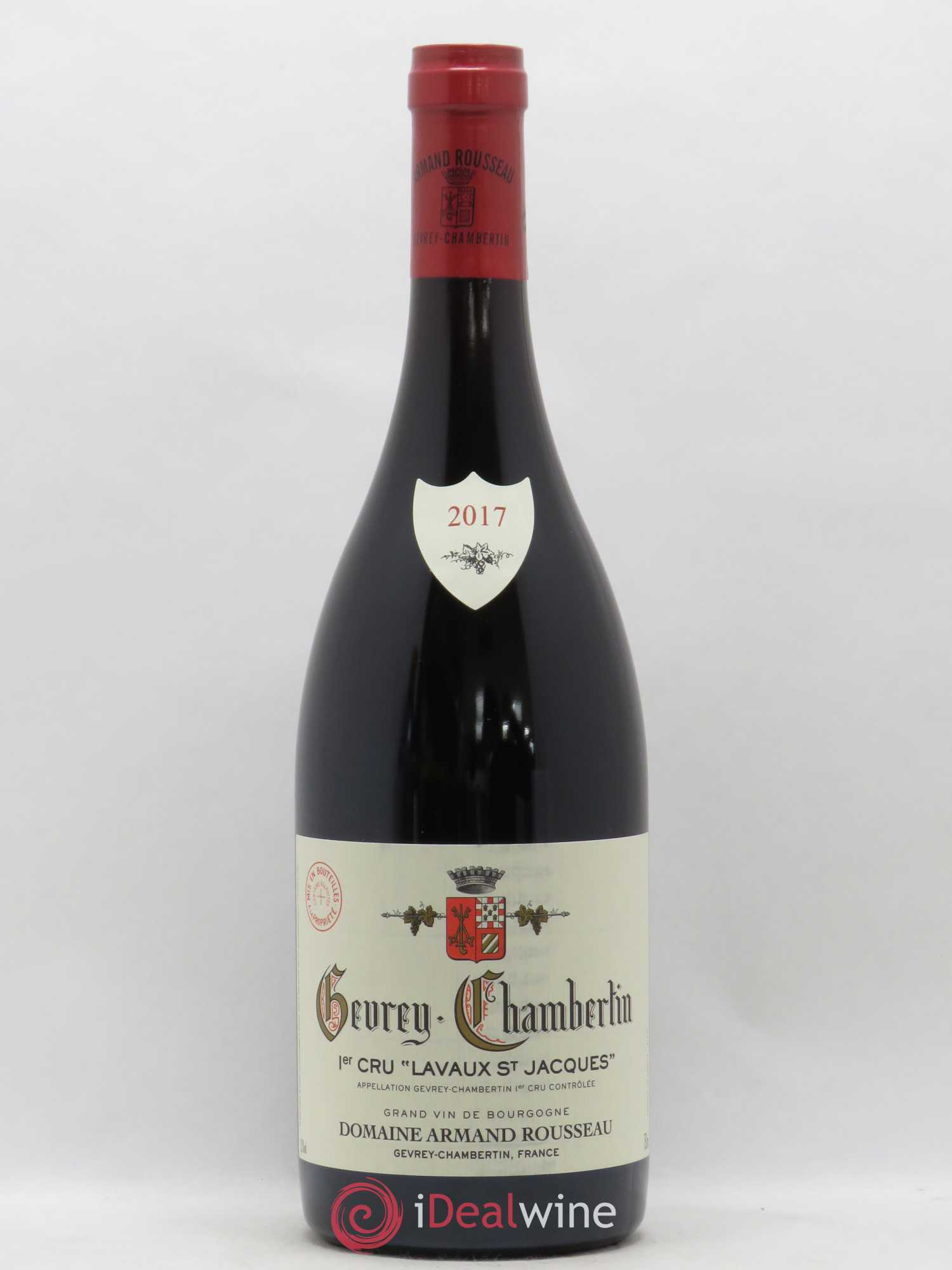 Gevrey-Chambertin 1er Cru Lavaux Saint Jacques Armand Rousseau (Domaine) 2017 - Lot de 1 bouteille - 0