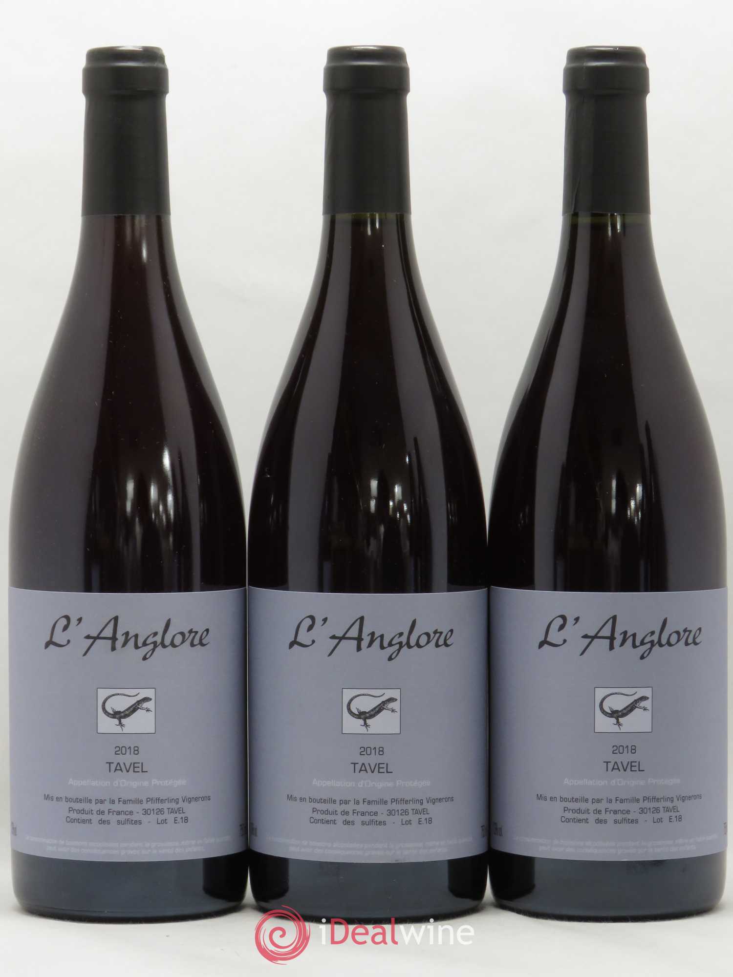 Tavel L'Anglore 2018 - Lot de 6 bouteilles - 2