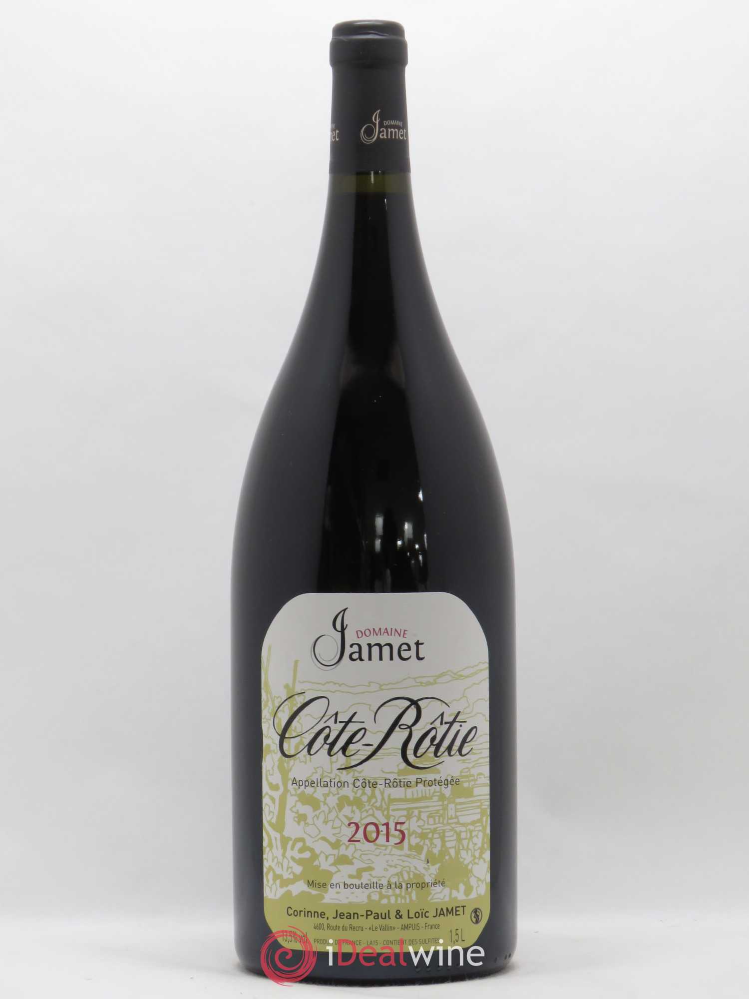 Côte-Rôtie Jamet (Domaine) 2015 - Lot de 1 magnum - 0