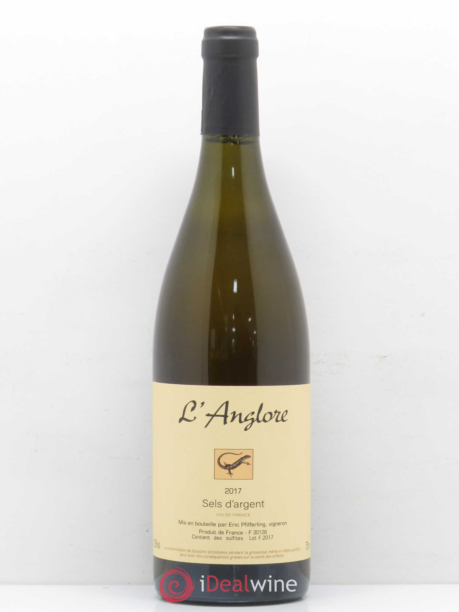 Vin de France Sels d'argent L'Anglore 2017 - Lot de 1 bouteille - 0