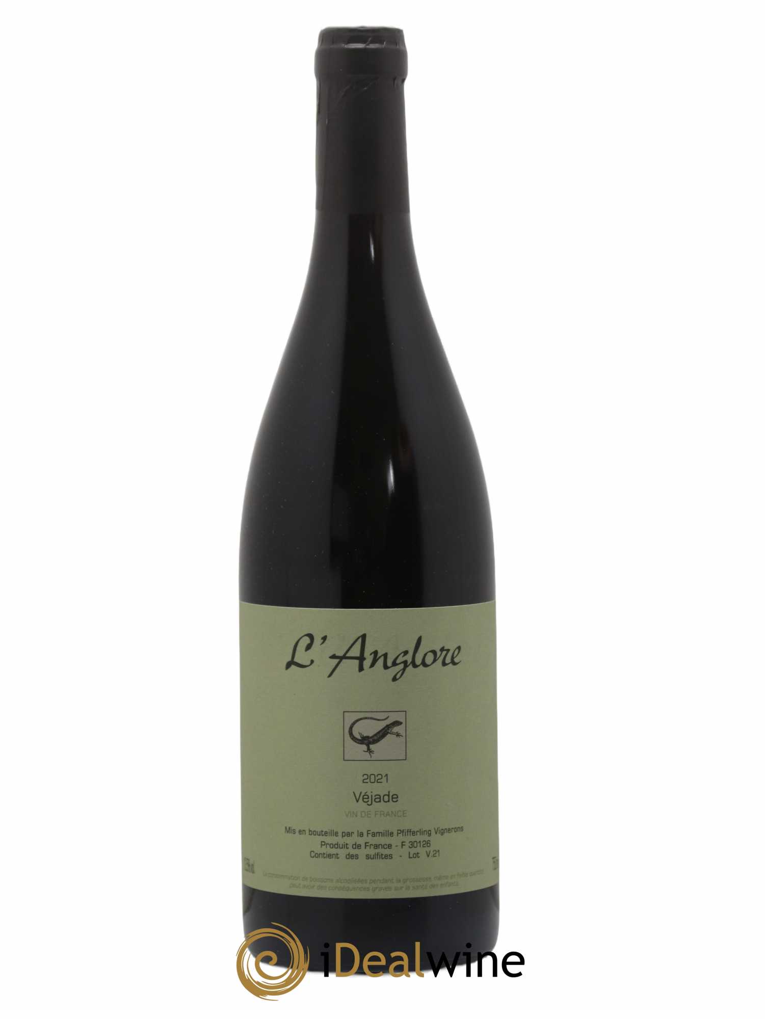 Vin de France Véjade L'Anglore (sans prix de réserve) 2021 - Lot de 1 bouteille - 0