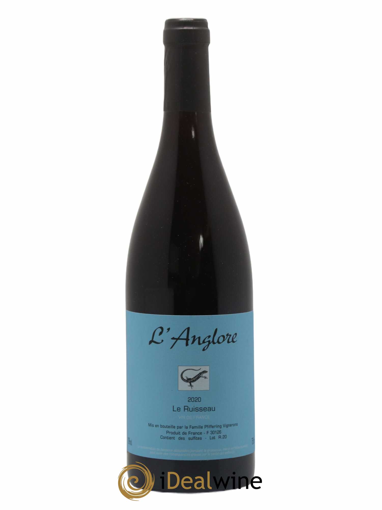 Vin de France Le Ruisseau L'Anglore (sans prix de réserve) 2020 - Lot de 1 bouteille - 0