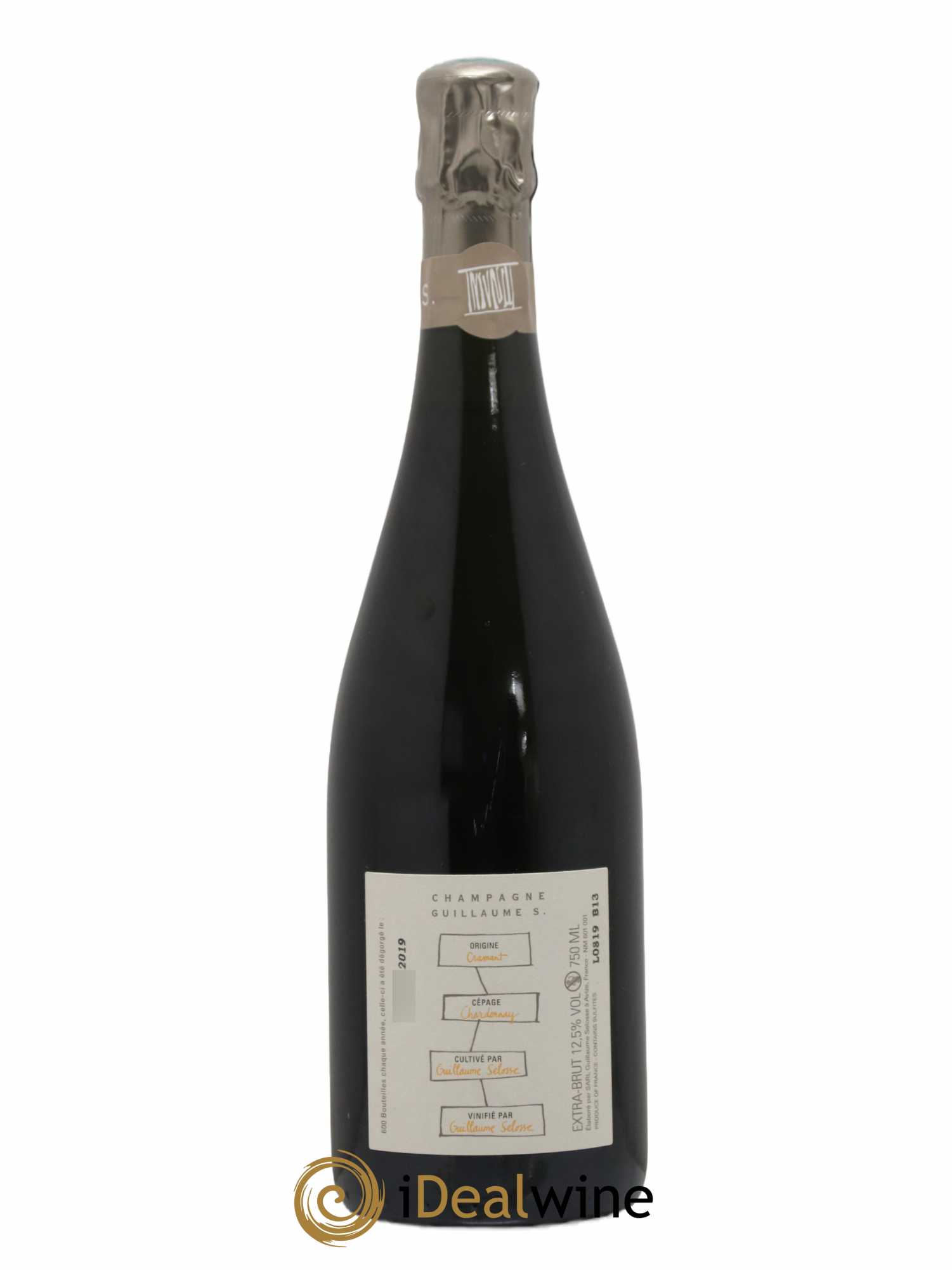 Au Dessus du Gros Mont Guillaume Selosse 2013 - Lot of 1 bottle - 1