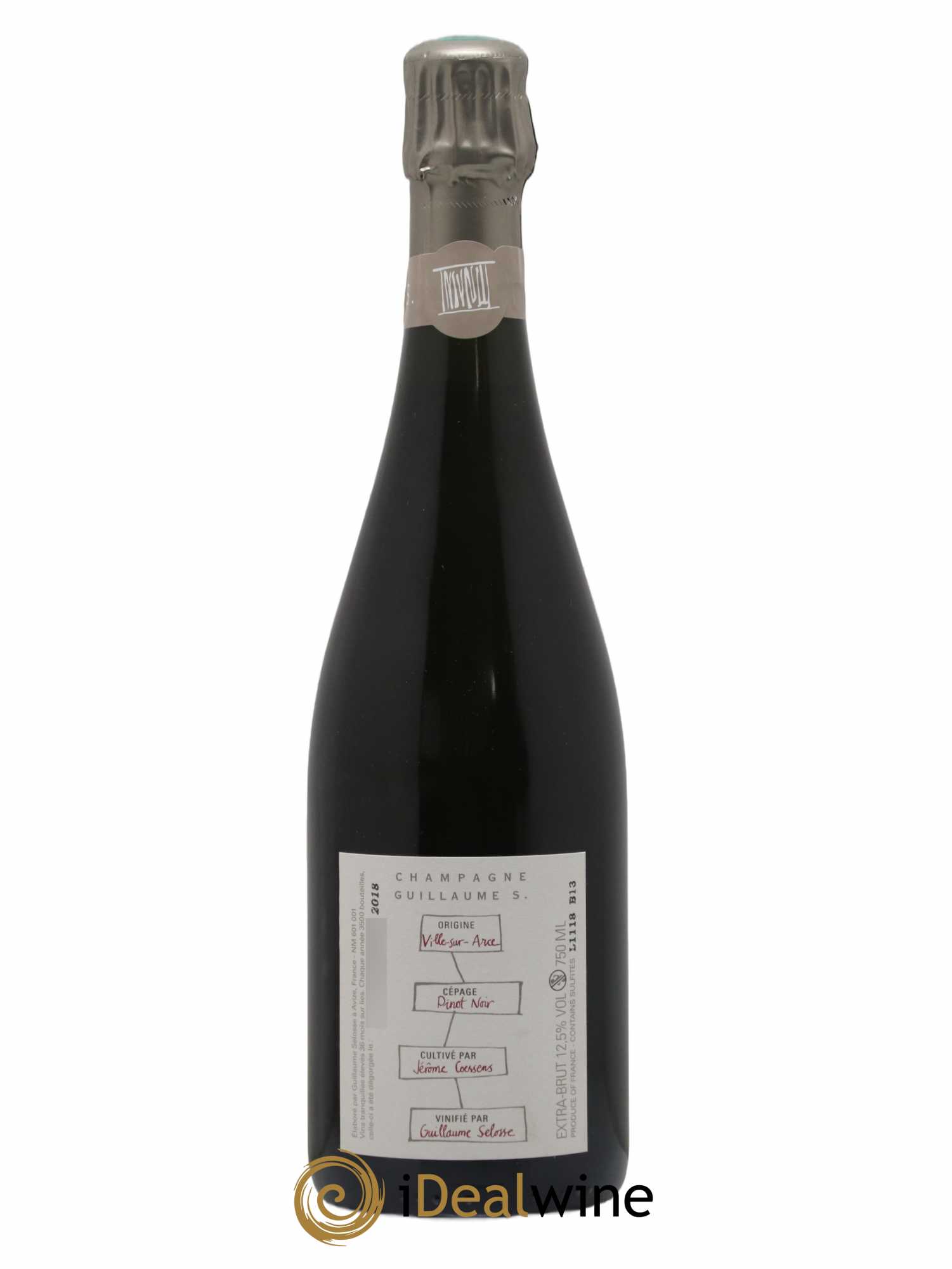 Largillier Extra-Brut Guillaume Selosse 2013 - Lot of 1 bottle - 1