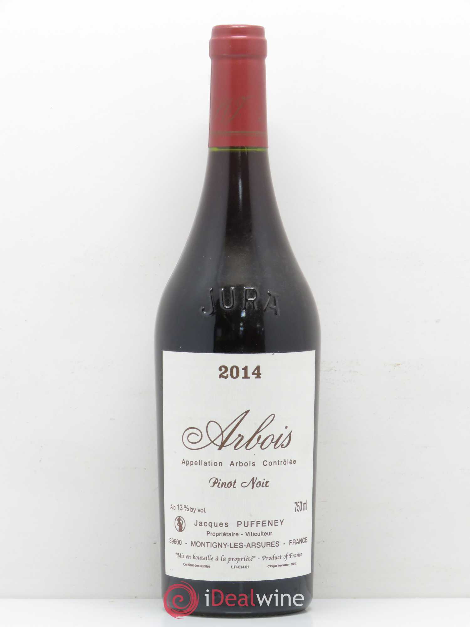 Pinot Noir Arbois Puffeney 2014 - Posten von 1 Flasche - 0