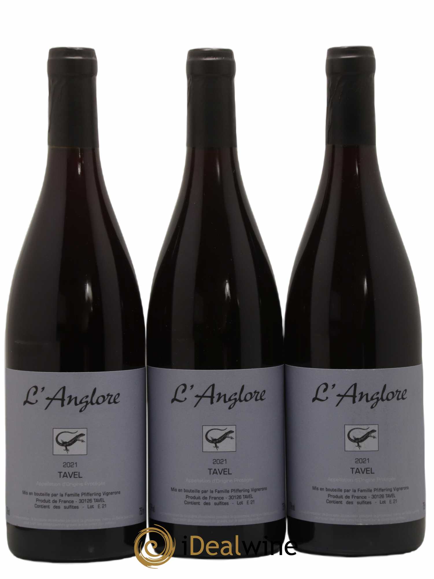 Tavel L'Anglore 2021 - Posten von 6 Flaschen - 2