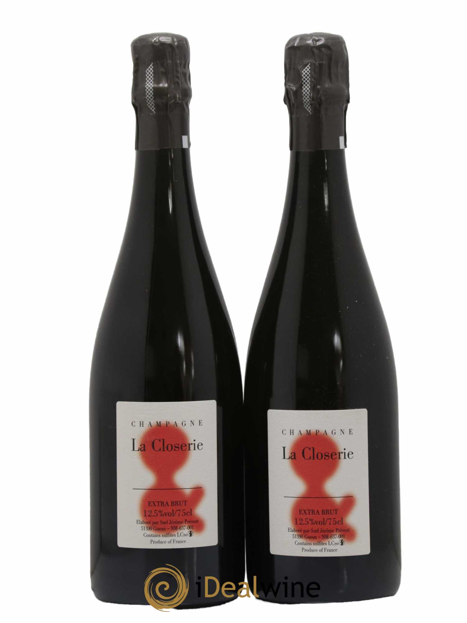 Champagne Closerie Prévost 2020 - Lot de 2 bouteilles - 0