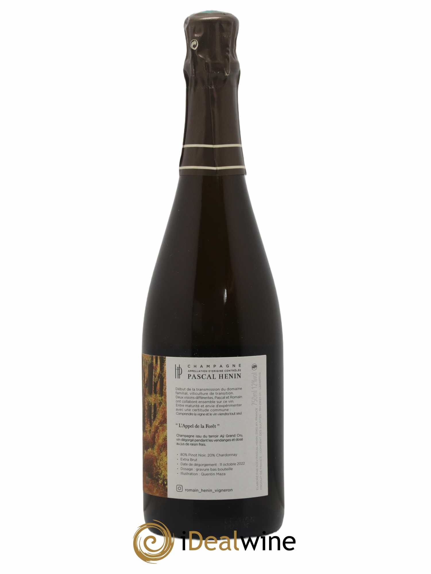 L'Appel de la Fôret Romain Henin - Lot of 1 bottle - 1