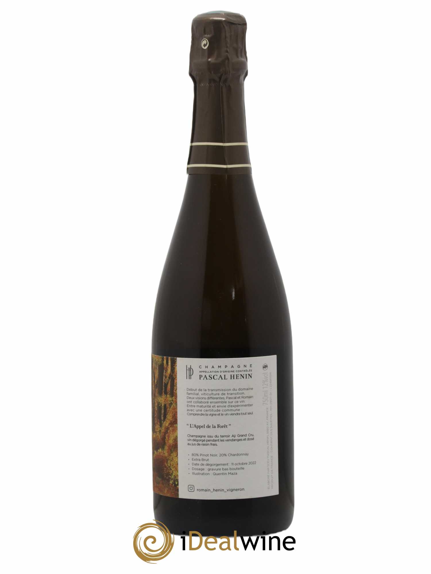 L'Appel de la Fôret Romain Henin - Lot of 1 bottle - 1