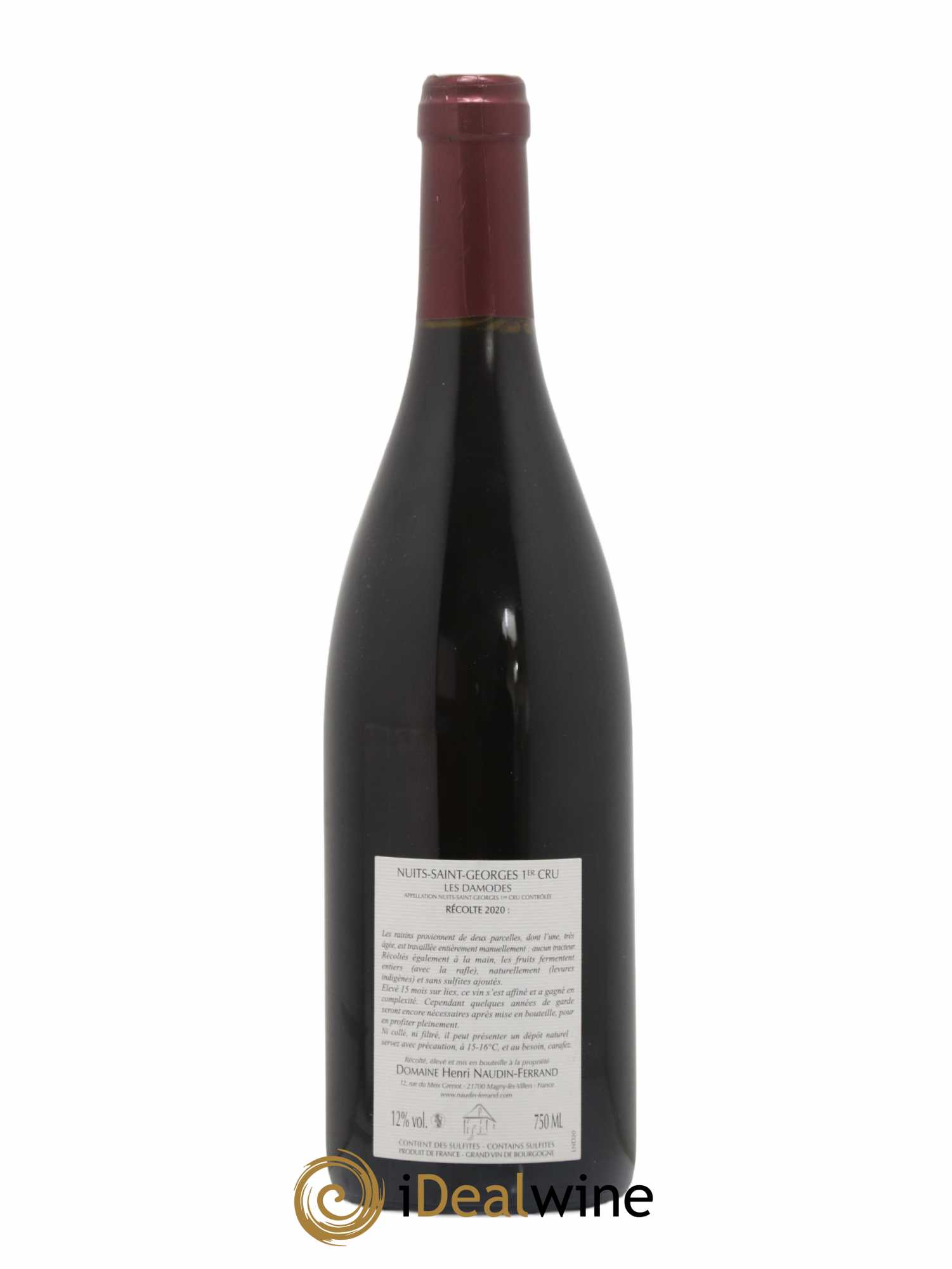 Nuits-Saint-Georges 1er Cru Les Damodes Naudin-Ferrand (Domaine) 2020 - Lot de 1 bouteille - 1