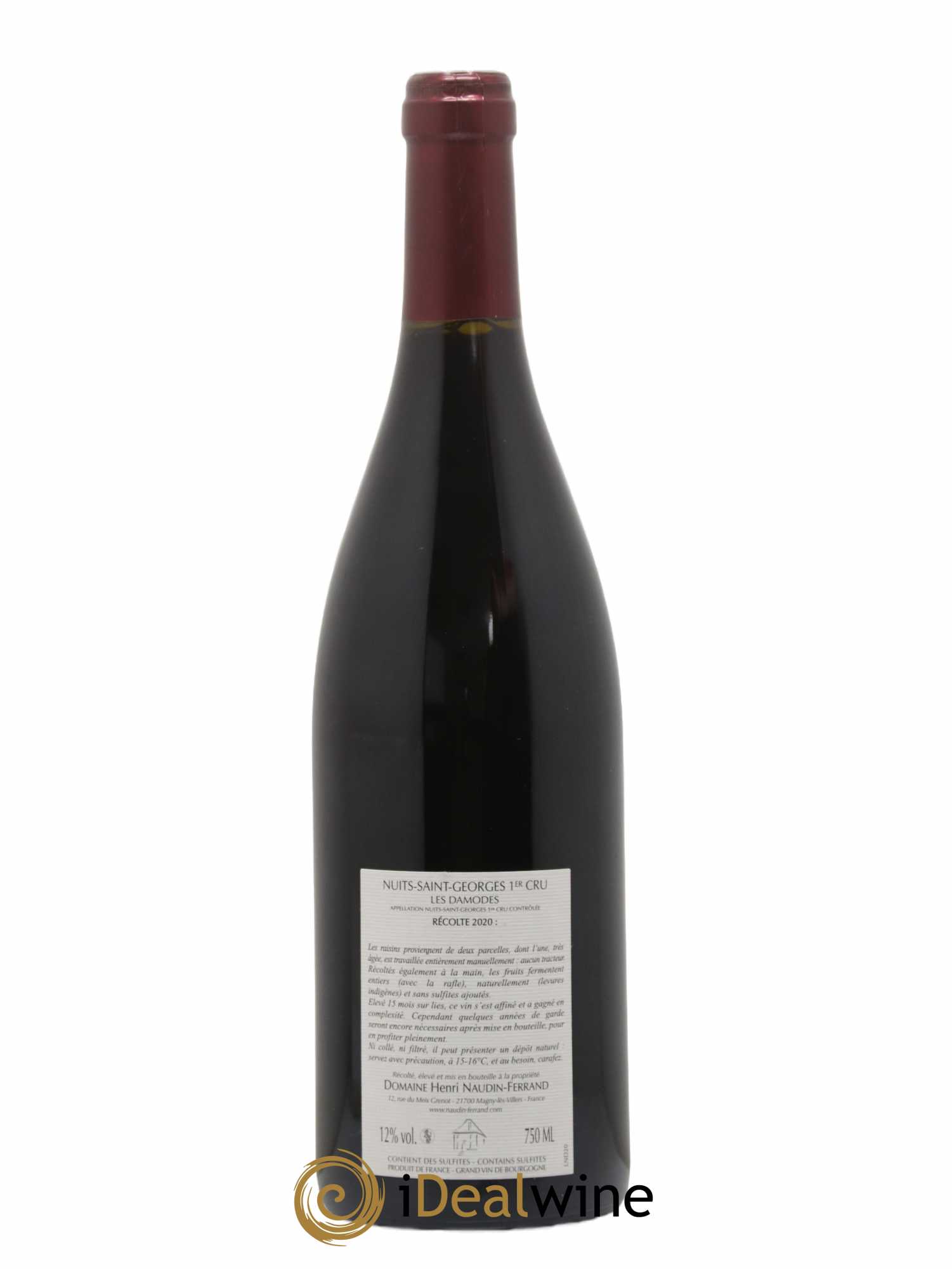 Nuits-Saint-Georges 1er Cru Les Damodes Naudin-Ferrand (Domaine) 2020 - Lot de 1 bouteille - 1