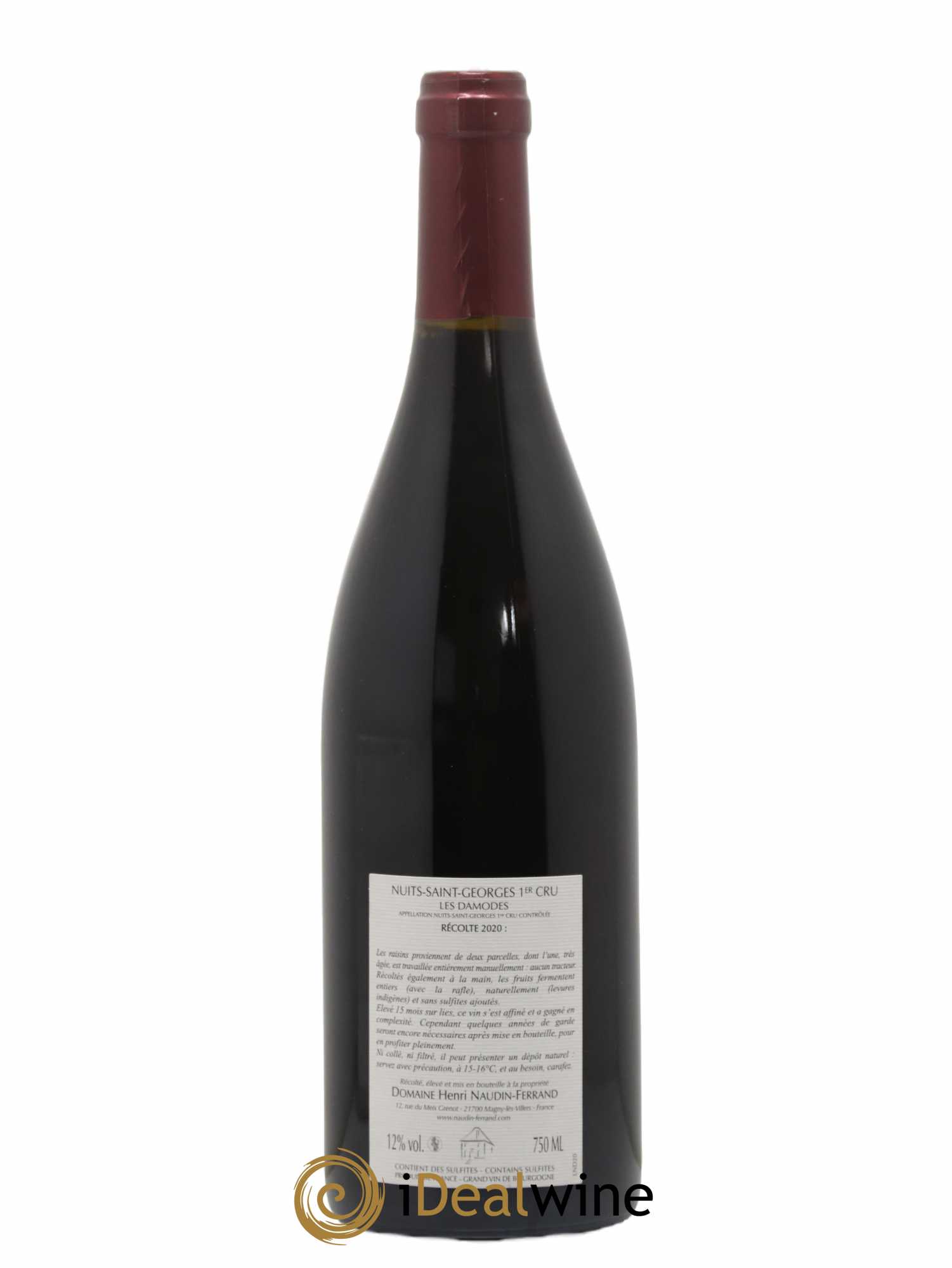 Nuits-Saint-Georges 1er Cru Les Damodes Naudin-Ferrand (Domaine) 2020 - Lot of 1 bottle - 1