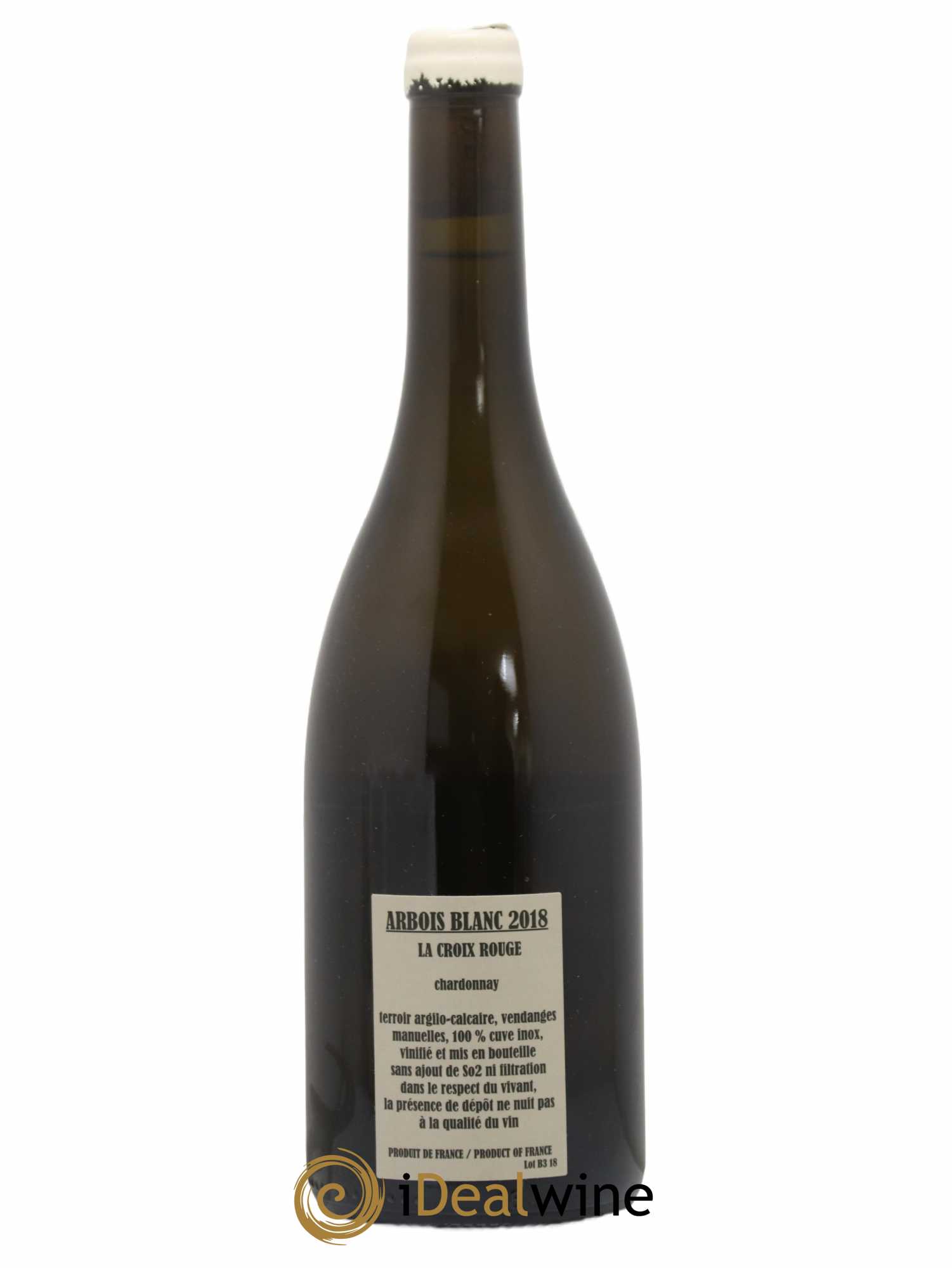 Arbois Chardonnay La Croix Rouge Adeline Houillon & Renaud Bruyère 2018 - Lot of 1 bottle - 1