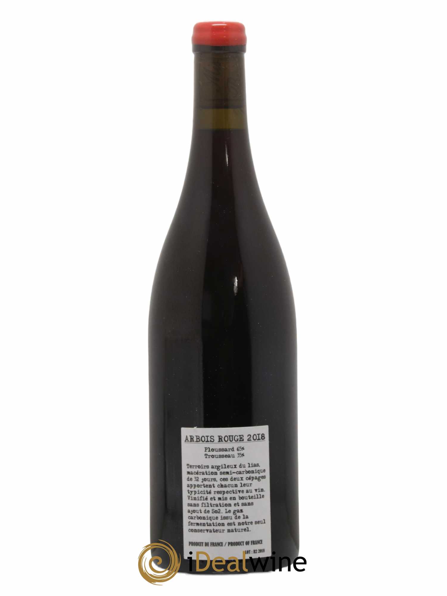 Arbois Ploussard Trousseau Adeline Houillon & Renaud Bruyère 2018 - Lot of 1 bottle - 1