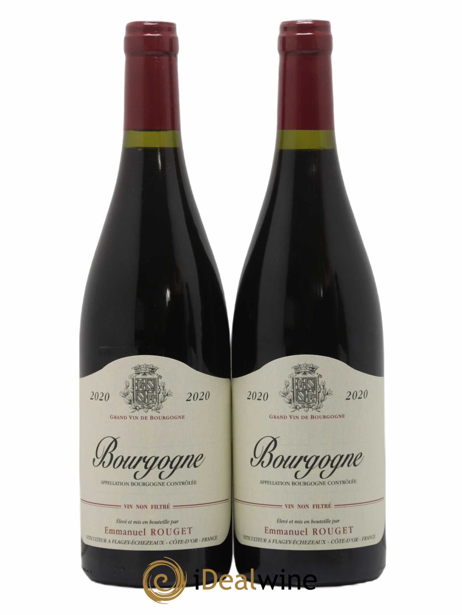 Bourgogne Emmanuel Rouget 2020 - Lot of 2 bottles - 0