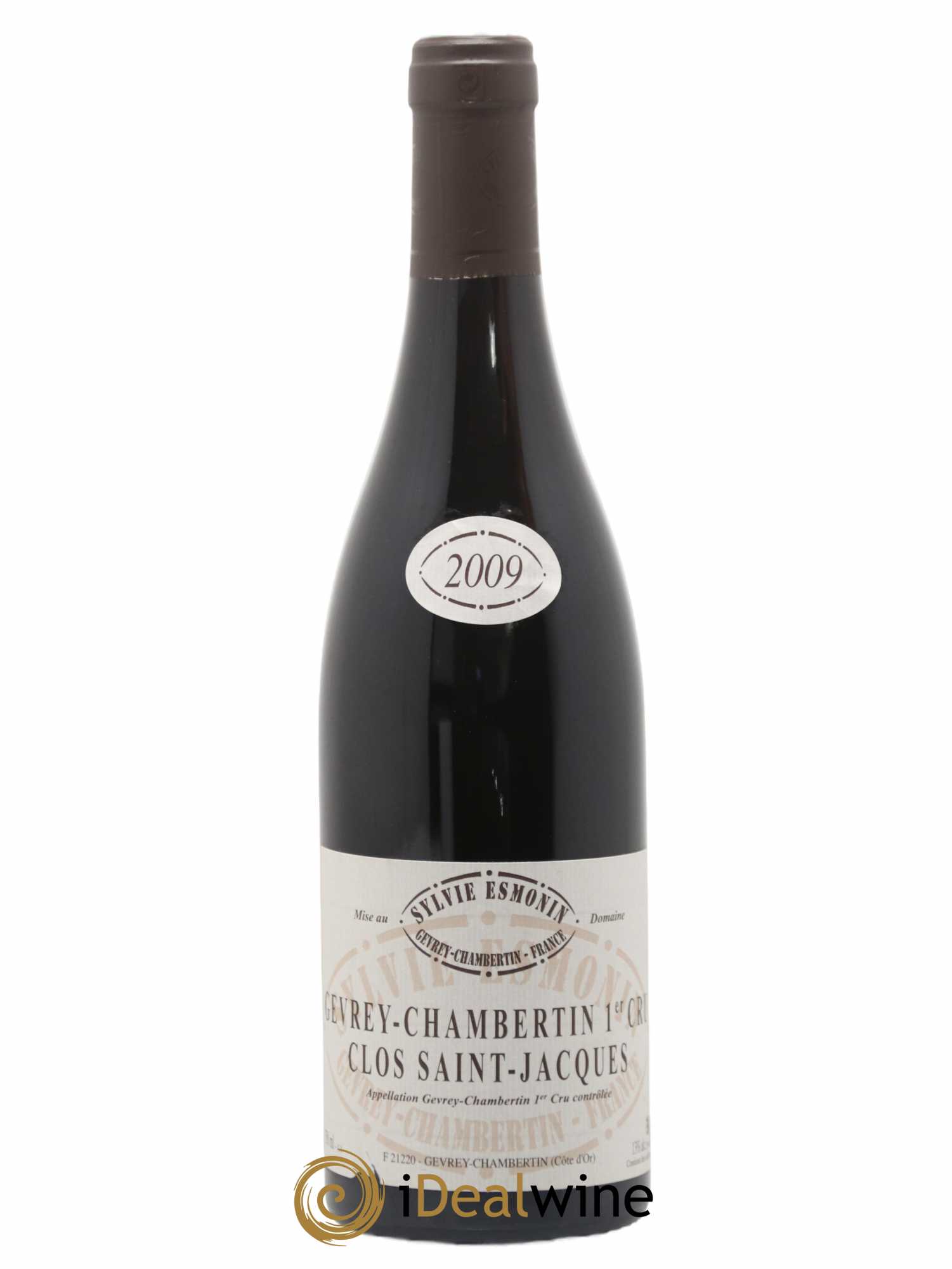 Gevrey-Chambertin 1er Cru Clos Saint Jacques Sylvie Esmonin 2009 - Lot de 1 bouteille - 0