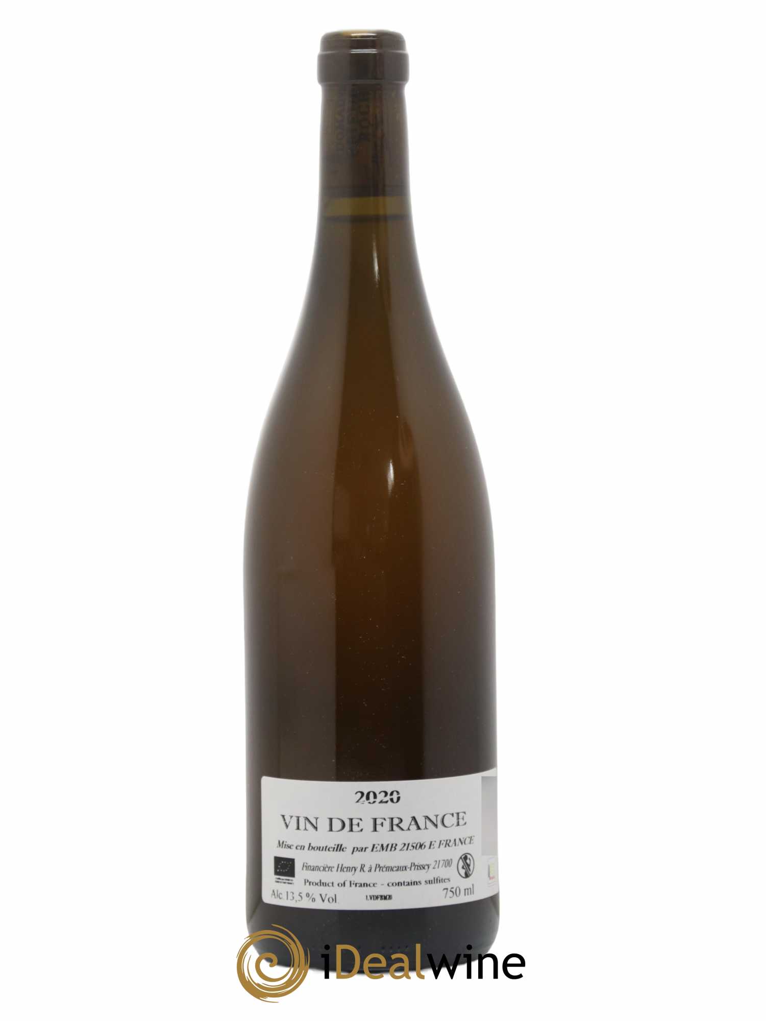 Vin de France Blanc de Macération Prieuré Roch 2020 - Lot de 1 bouteille - 1