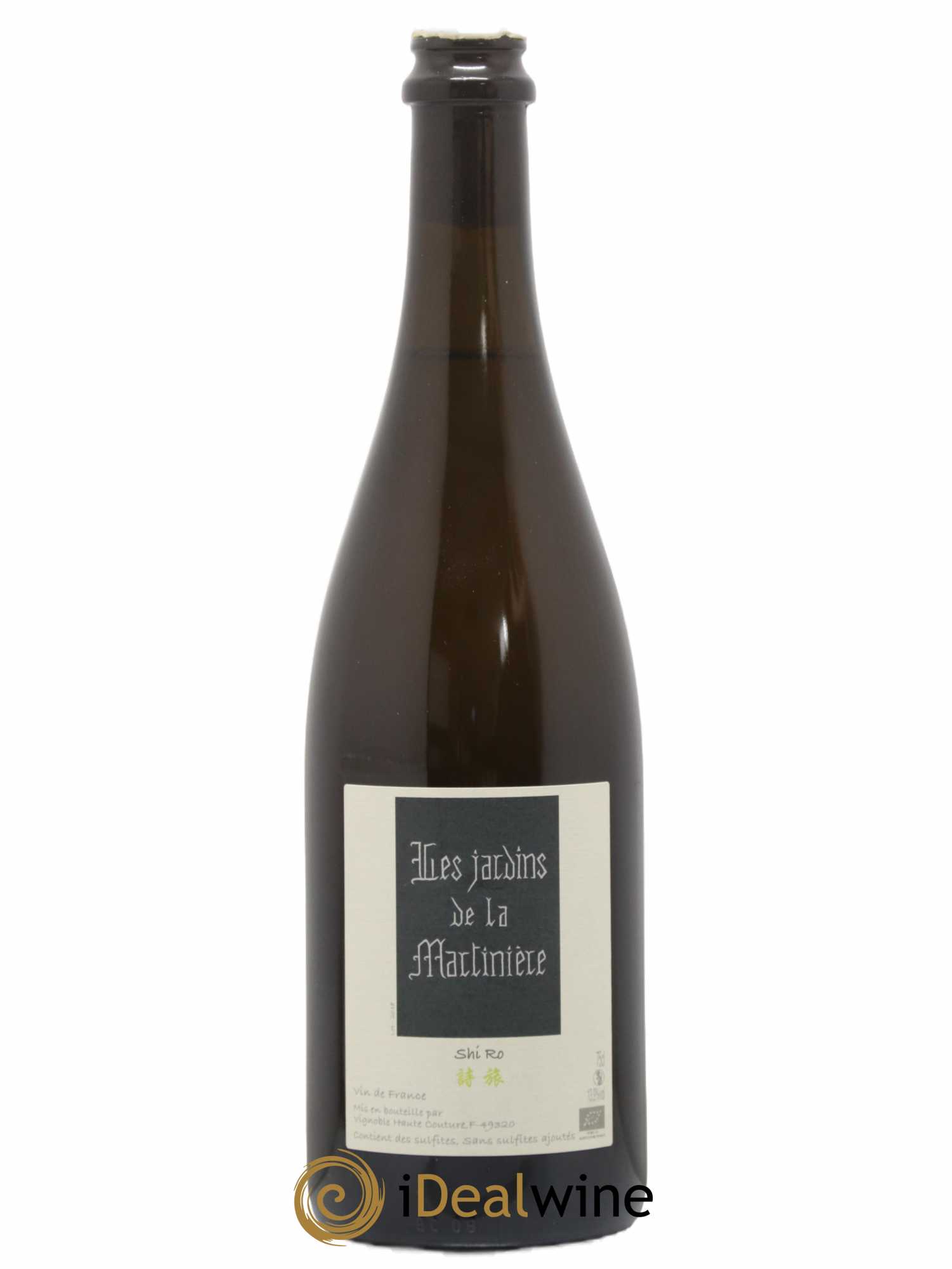Vin de France Shi Ro Jardins la Martinière (sans prix de réserve) 2018 - Lot de 1 bouteille - 0