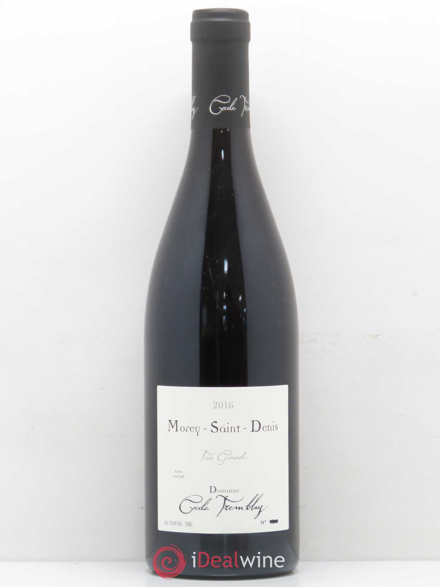 Morey-Saint-Denis Très Girard Cécile Tremblay 2016 - Lot de 1 bouteille - 0