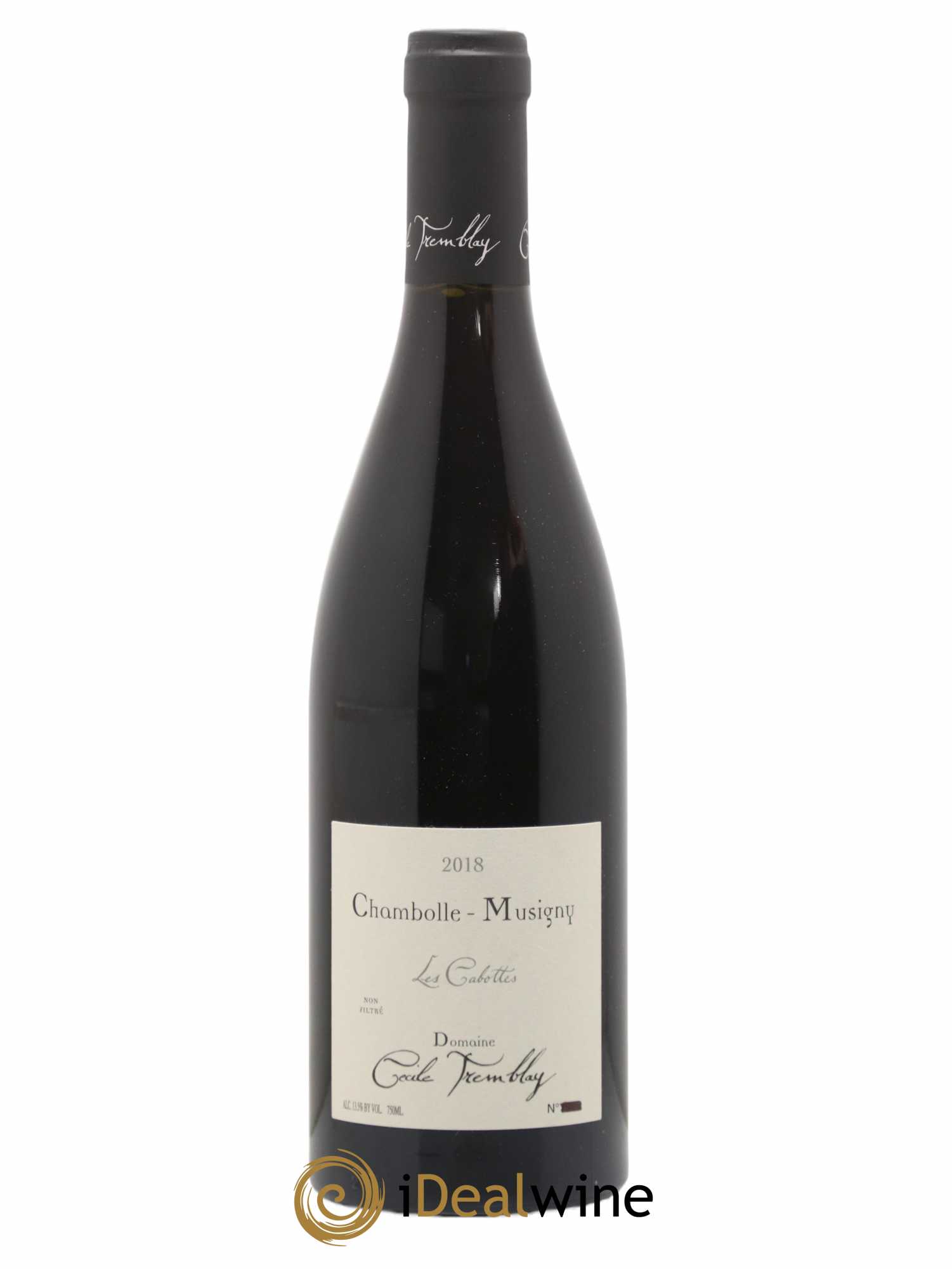 Chambolle-Musigny Les Cabottes Cécile Tremblay 2018 - Lot of 1 bottle - 0