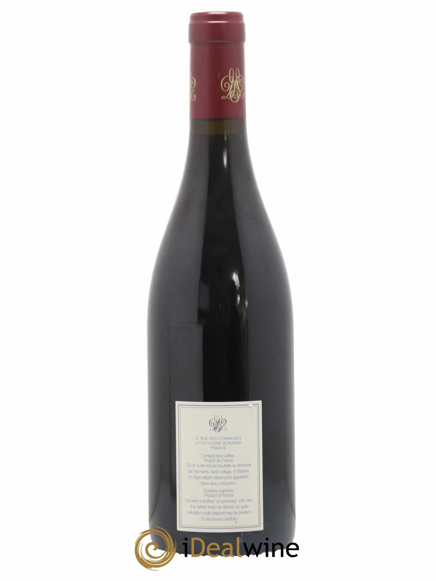 Nuits-Saint-Georges 1er Cru Les Vignes Rondes Mugneret-Gibourg (Domaine) 2020 - Lot of 1 bottle - 1